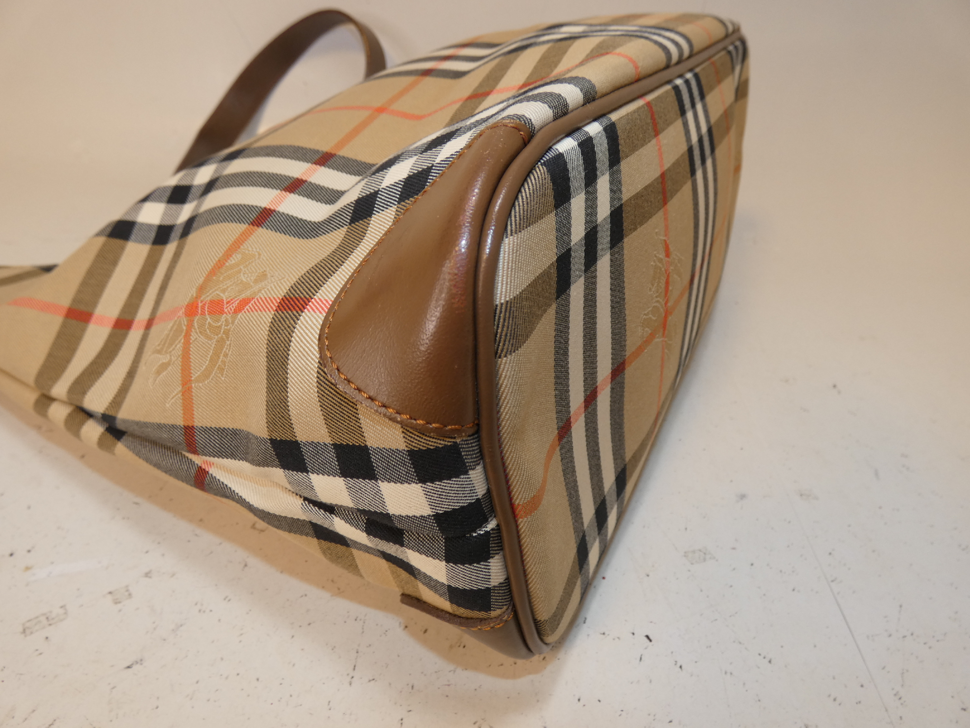 Nova Check Horse Shoulder Bag — view 6