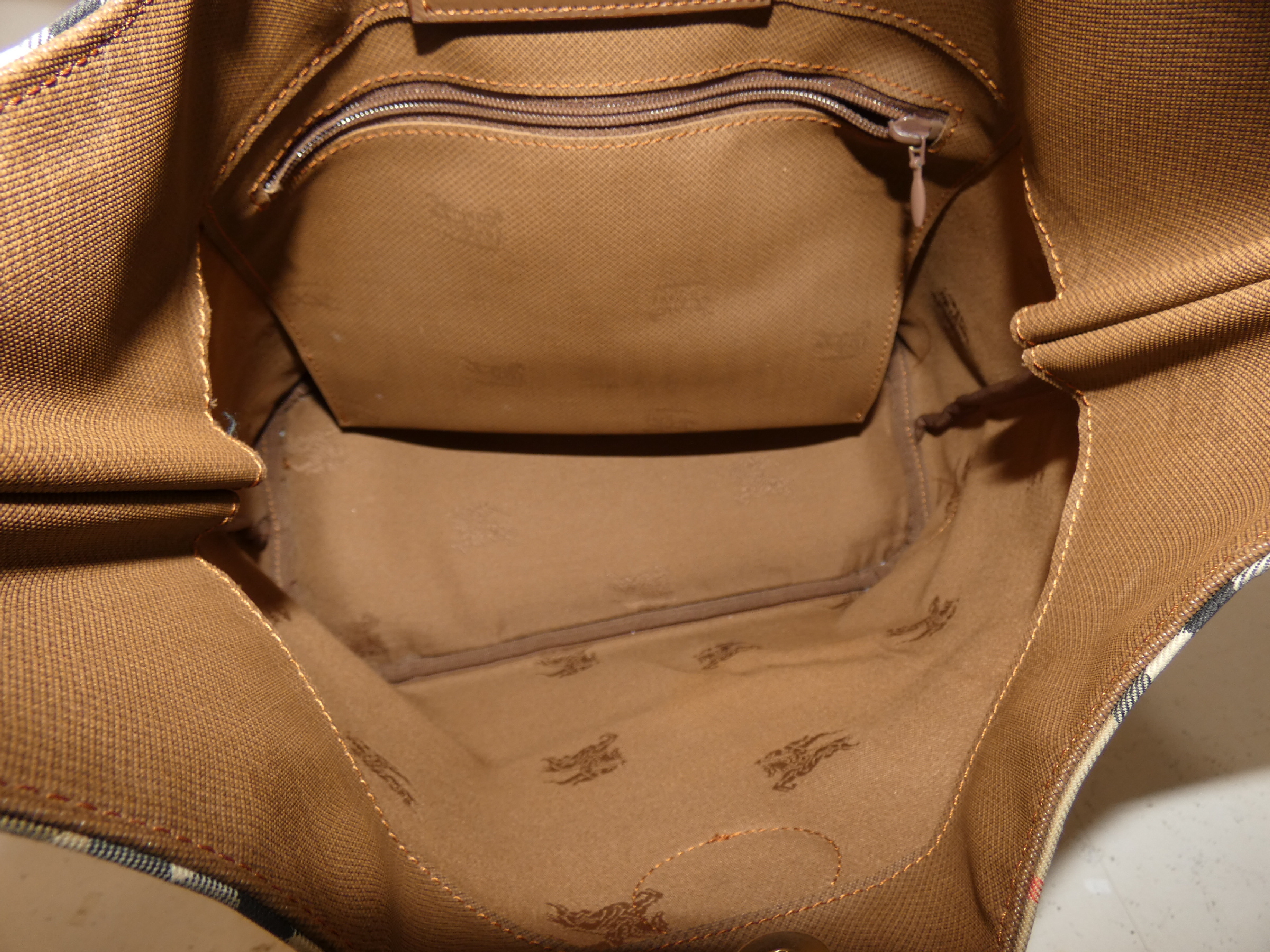 Nova Check Horse Shoulder Bag — view 8