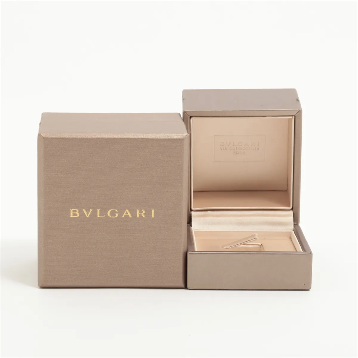 B.zero1 Ring, 750 (PG) x Ceramic, 8.4g, Size 48, E3F4PA. — view 5