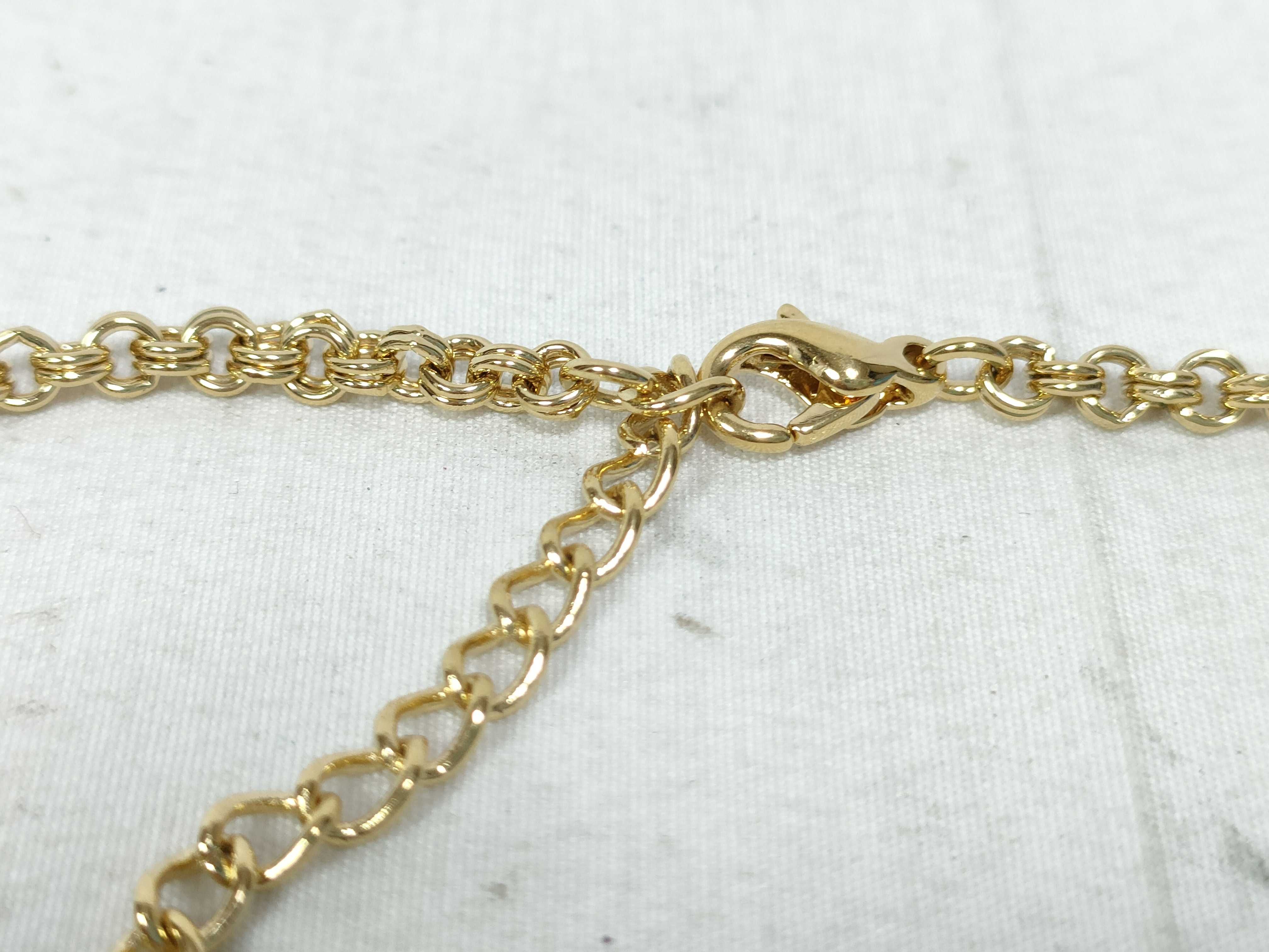 CD 4P Rhinestone Necklace — view 5