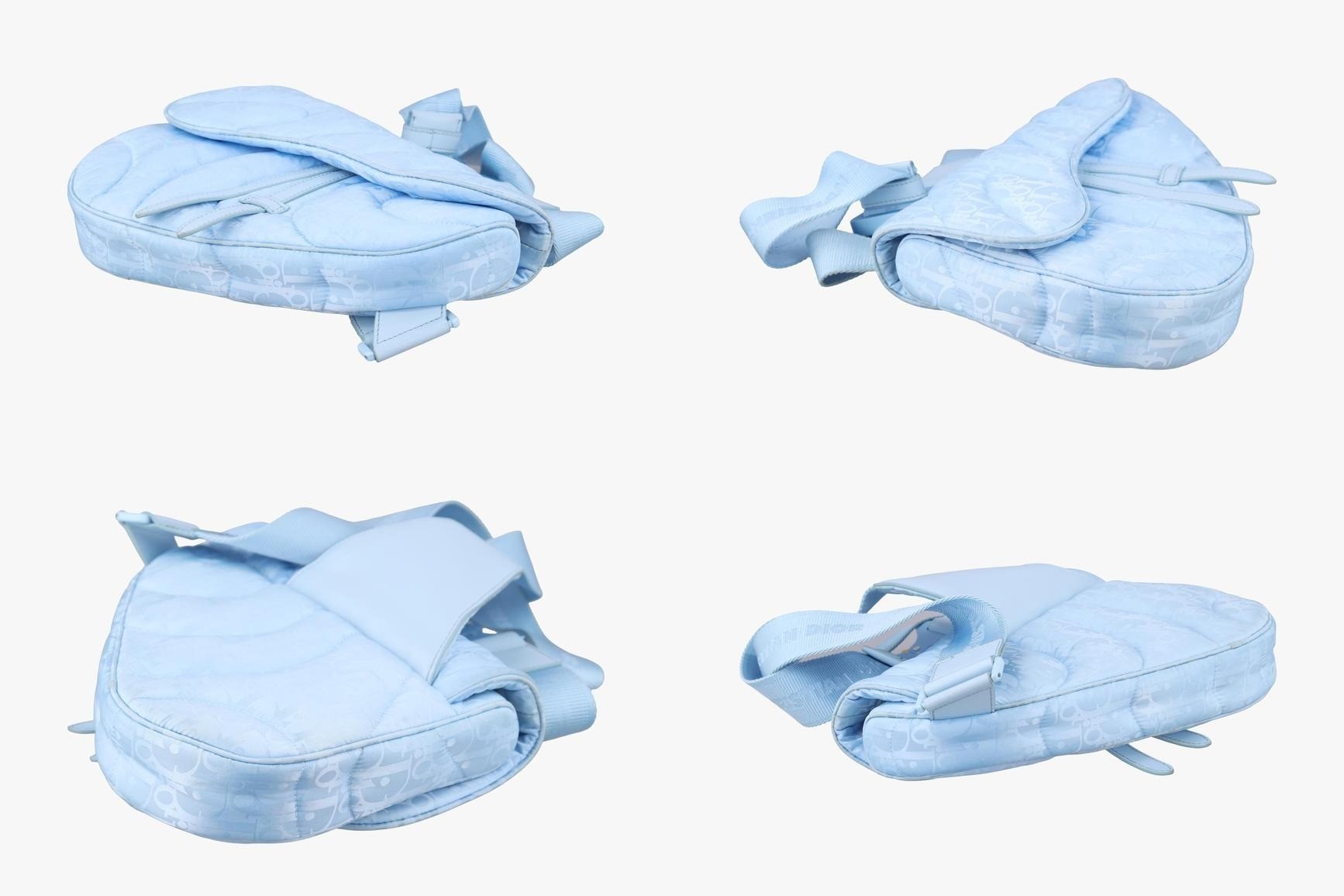 x ERL Collaboration Saddle Fabric Blue — view 4