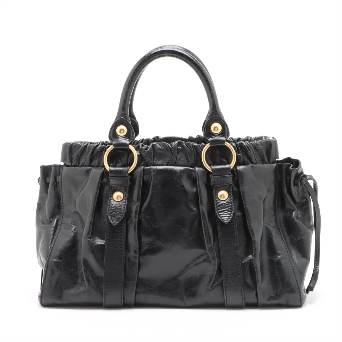 Vitterolx Leather Handbag Black — view 2