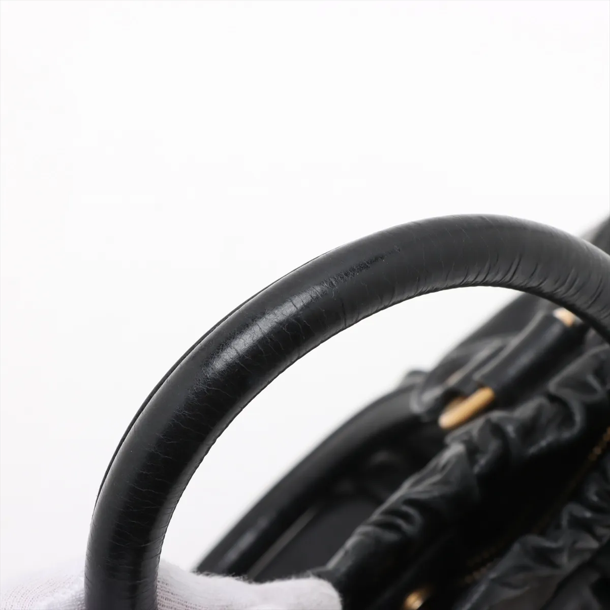 Vitterolx Leather Handbag Black — view 12