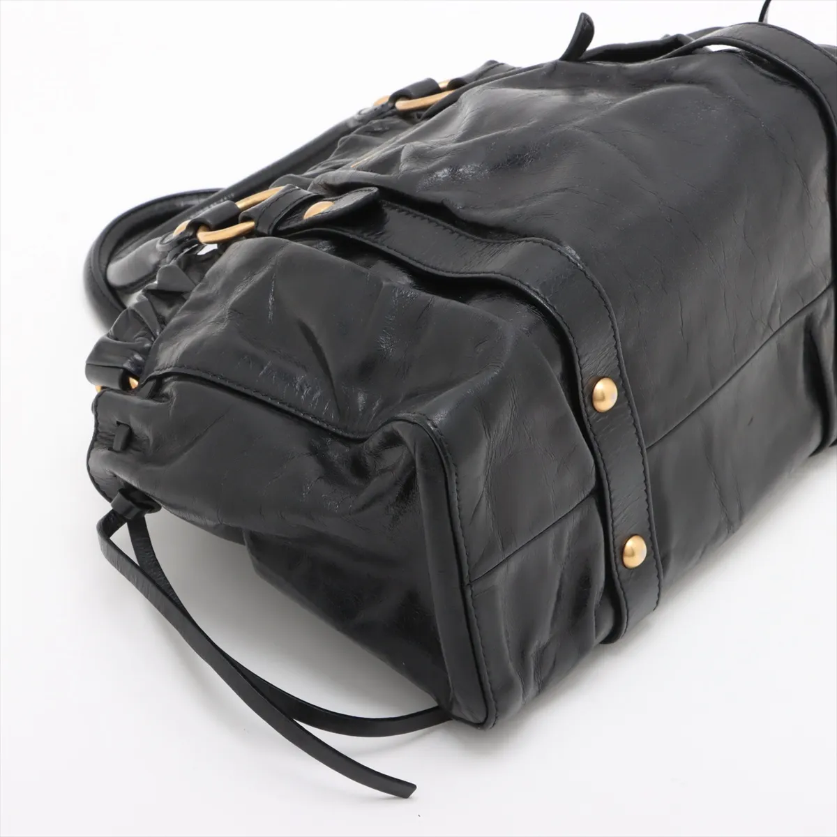Vitterolx Leather Handbag Black — view 4