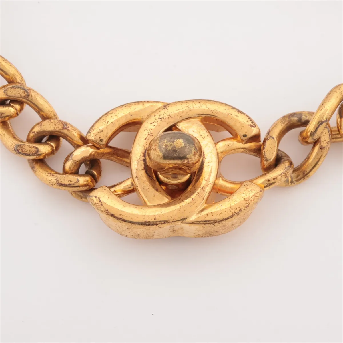 Coco Mark Turnlock 96P Bracelet GP Gold — view 2