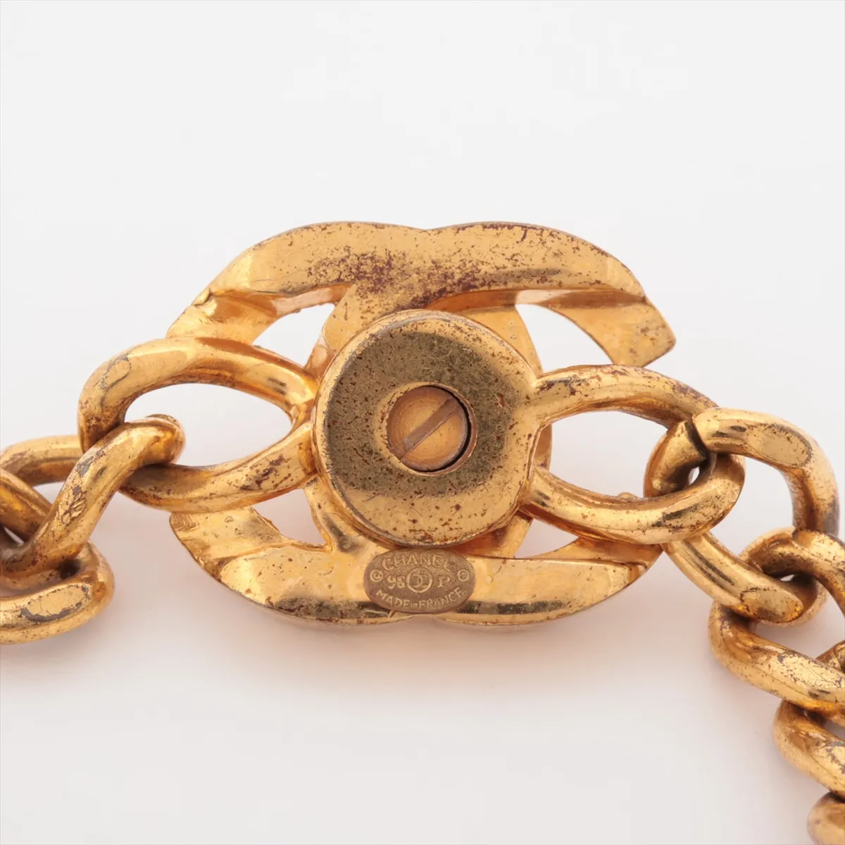 Coco Mark Turnlock 96P Bracelet GP Gold — view 3