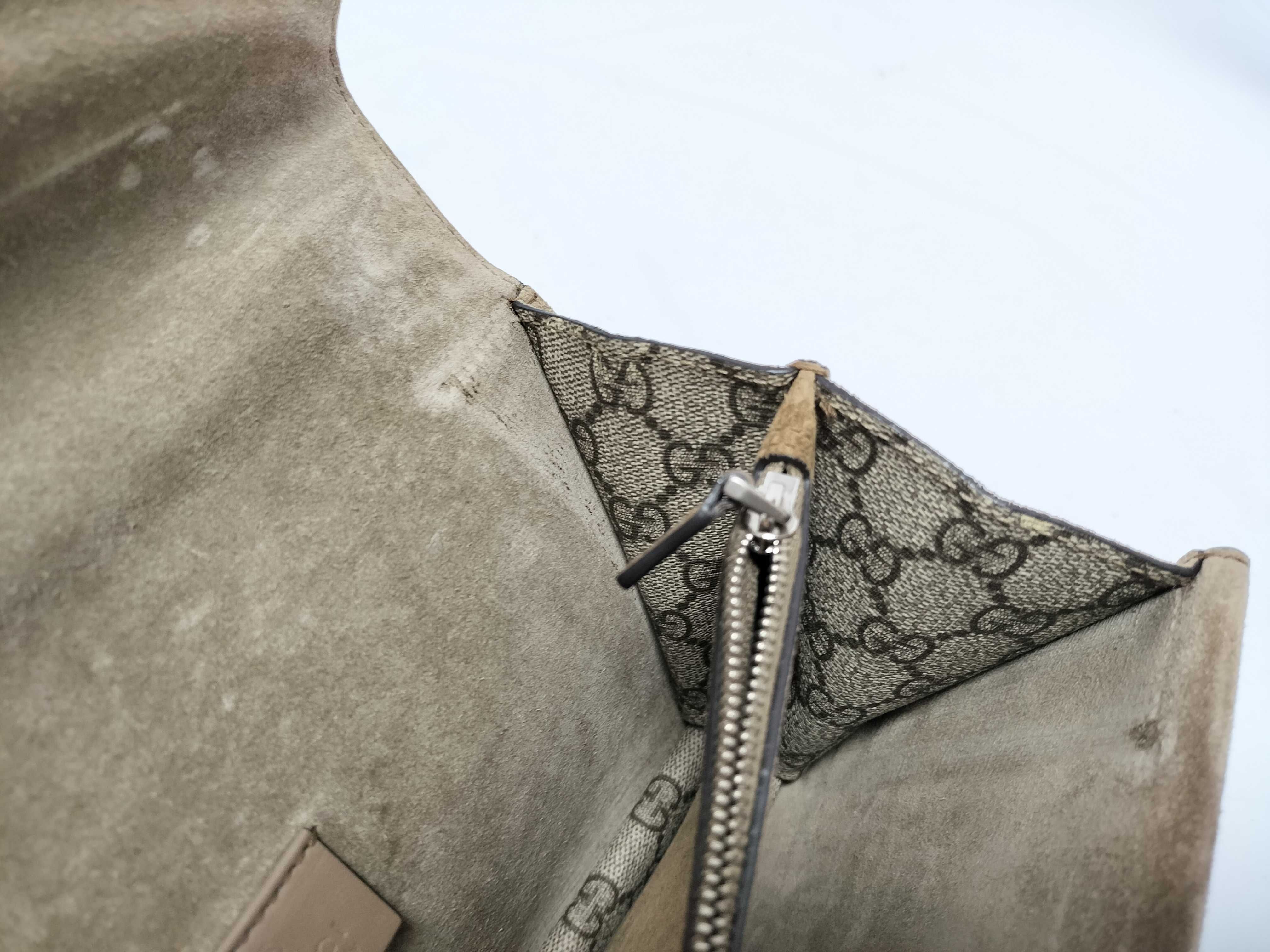 GG Supreme Gucci Dionysus Shoulder Bag — view 14