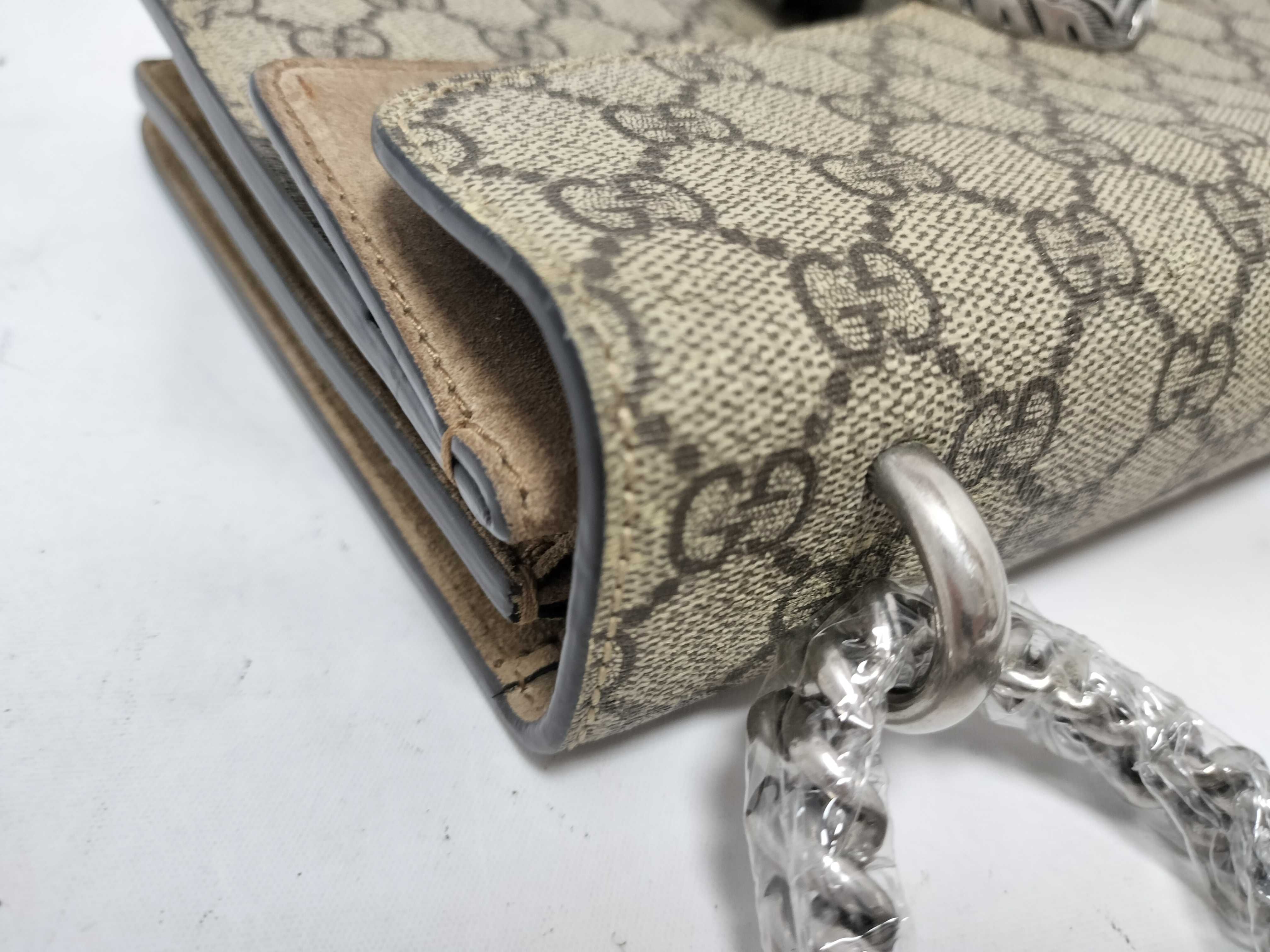 GG Supreme Gucci Dionysus Shoulder Bag — view 5