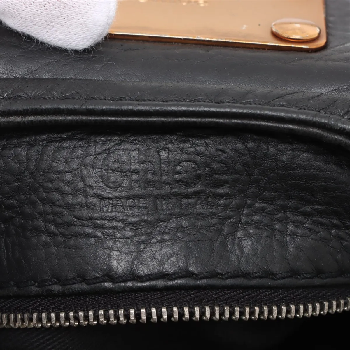 paddington leather handbag black — view 11