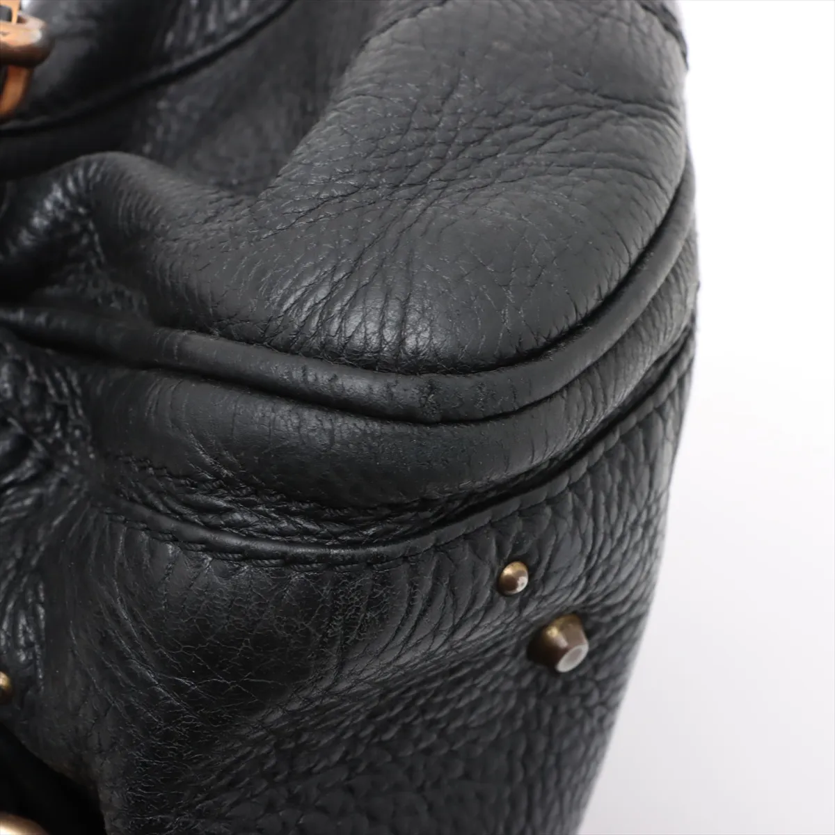 paddington leather handbag black — view 15