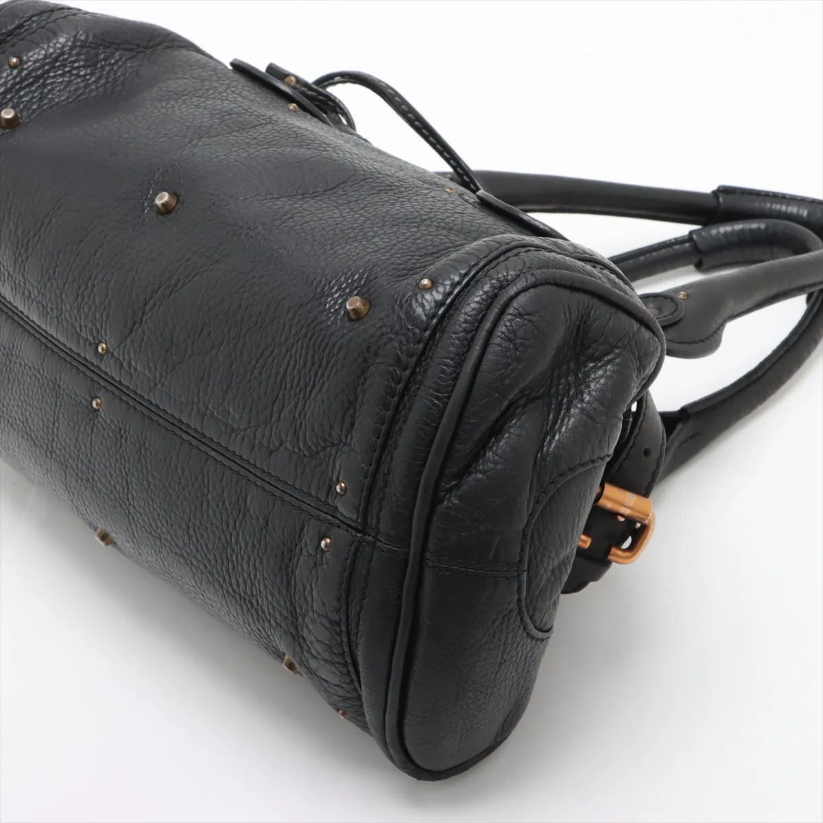 paddington leather handbag black — view 3