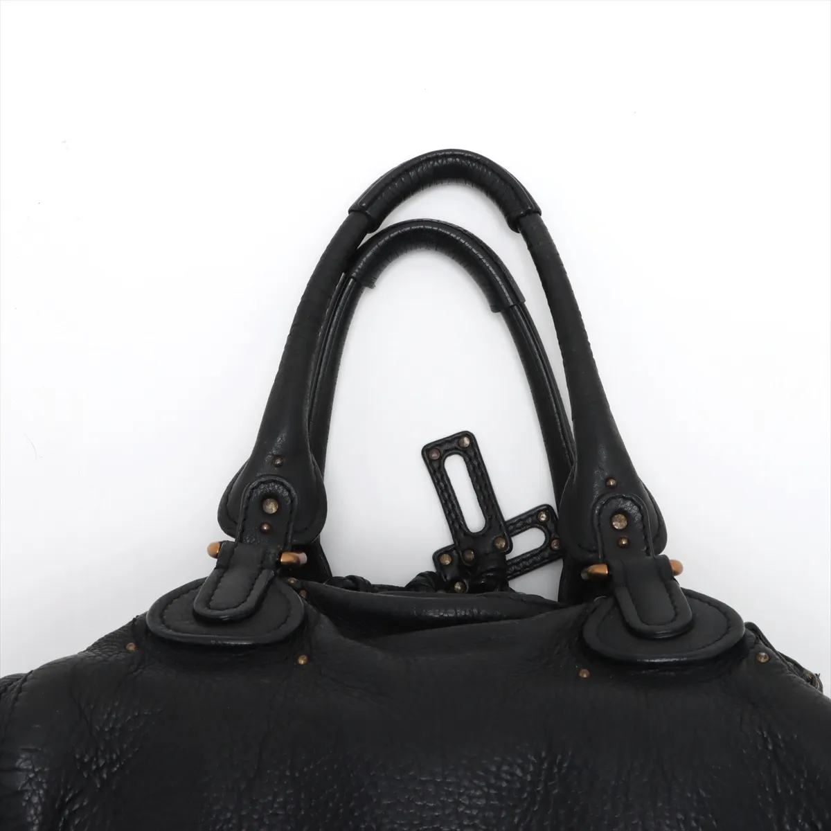 paddington leather handbag black — view 6