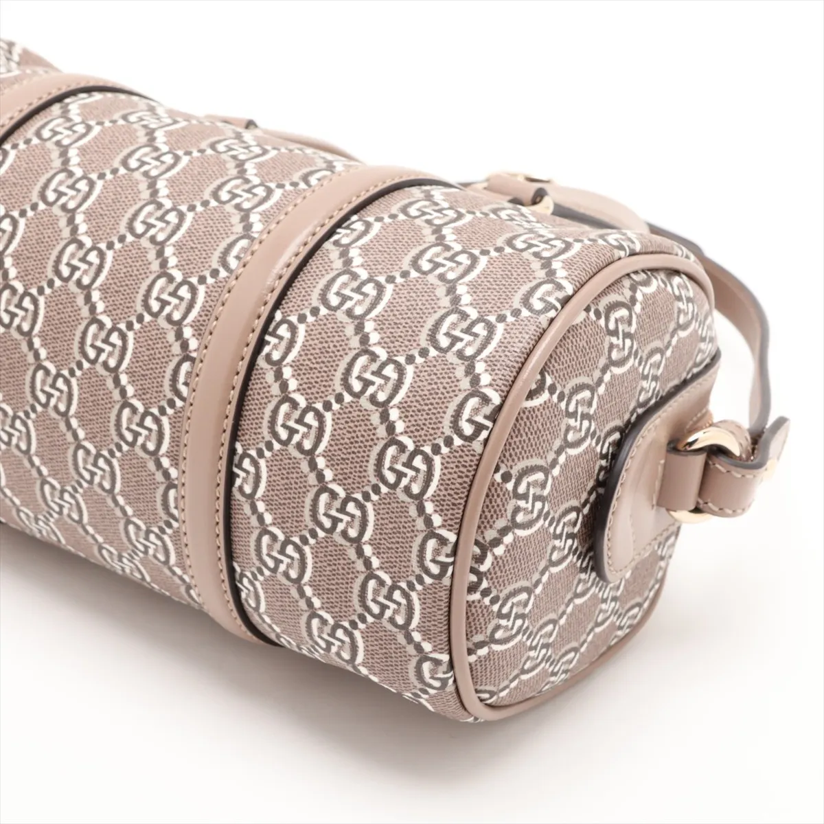 GG Shadow PVC x Leather 2-Way Handbag, Beige — view 3