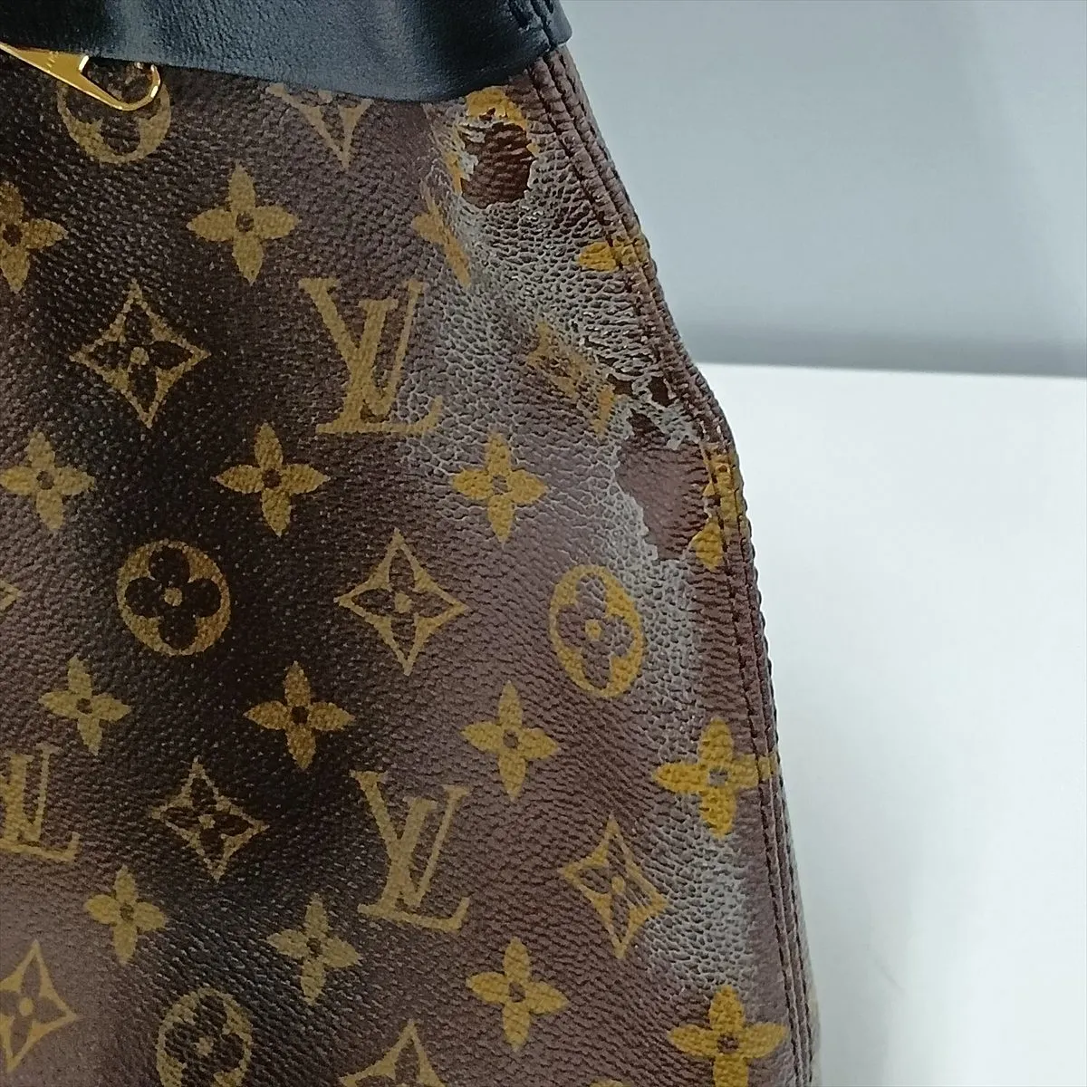 Monogram Tuileries Hobo M43154 AR1108 Brown x Black — view 11