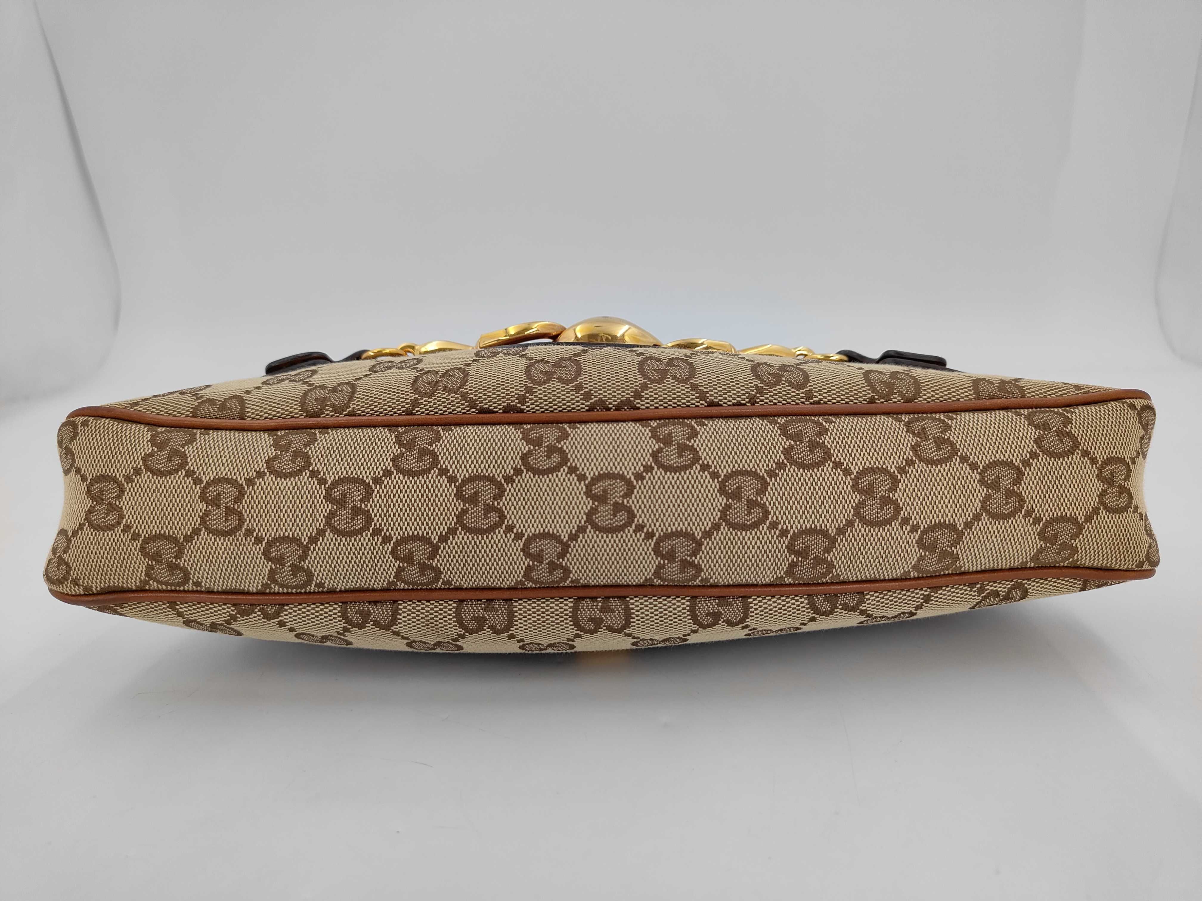 GG Canvas One-Shoulder Bag — view 3