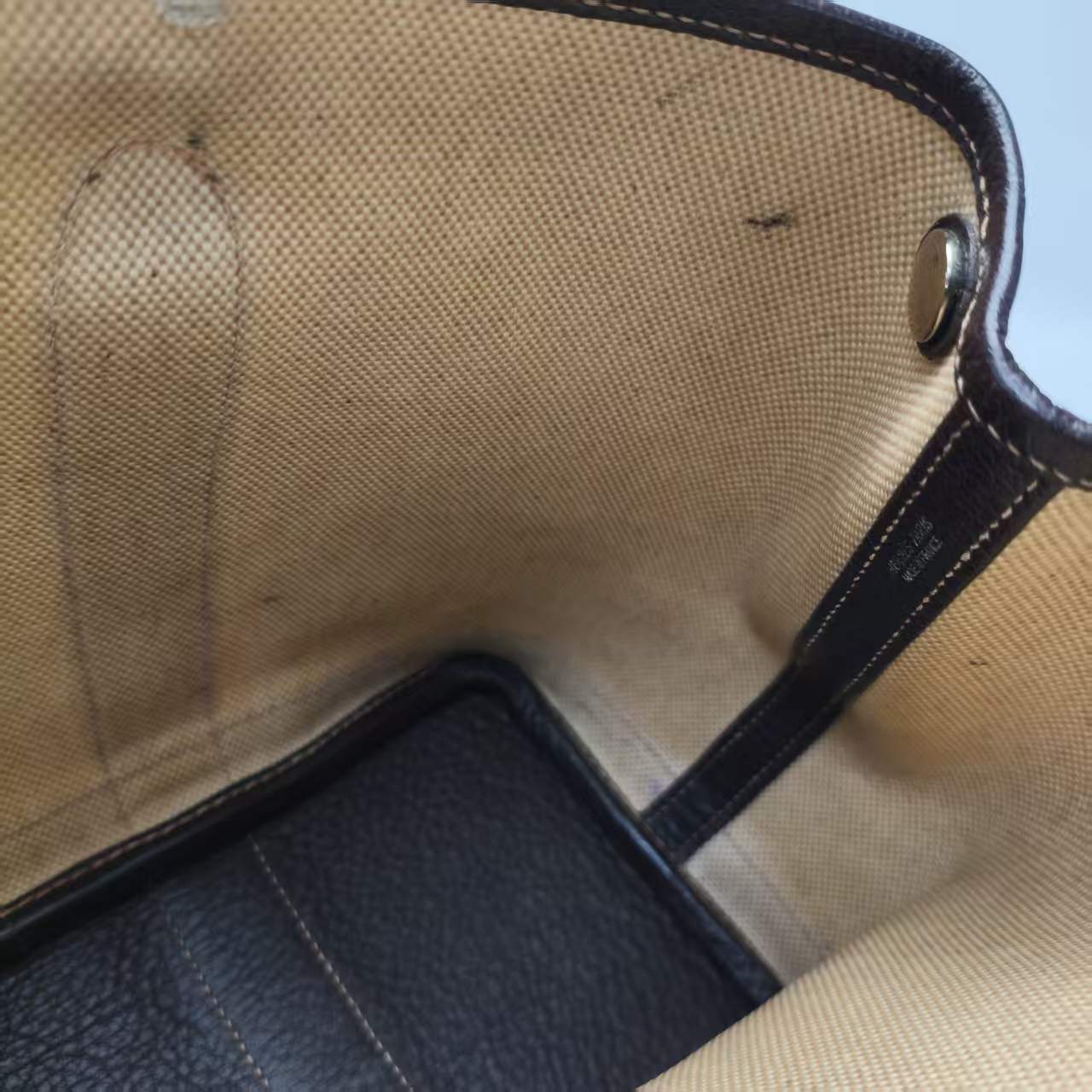 【*Shipped from: China*】HERMES Canvas Shoulder Bag with i stamp — view 13
