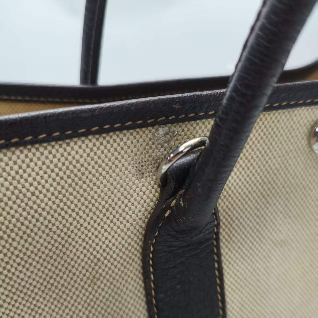 【*Shipped from: China*】HERMES Canvas Shoulder Bag with i stamp — view 10