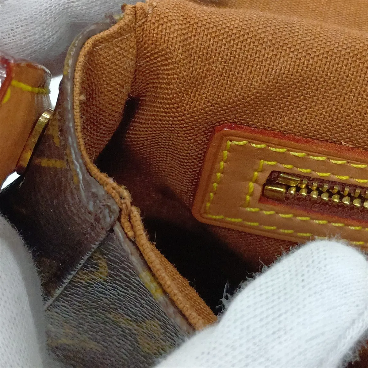 Monogram Mini Looping M51147 MI0013 Brown — view 12