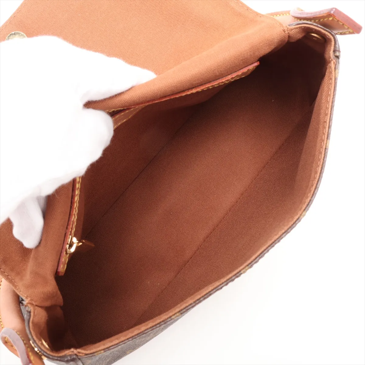 Monogram Mini Looping M51147 MI0013 Brown — view 7