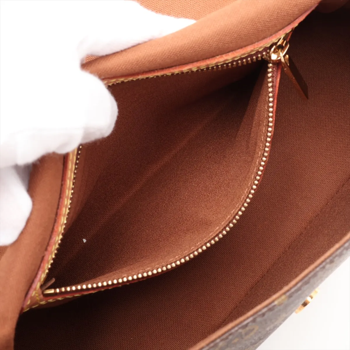 Monogram Mini Looping M51147 MI0013 Brown — view 8