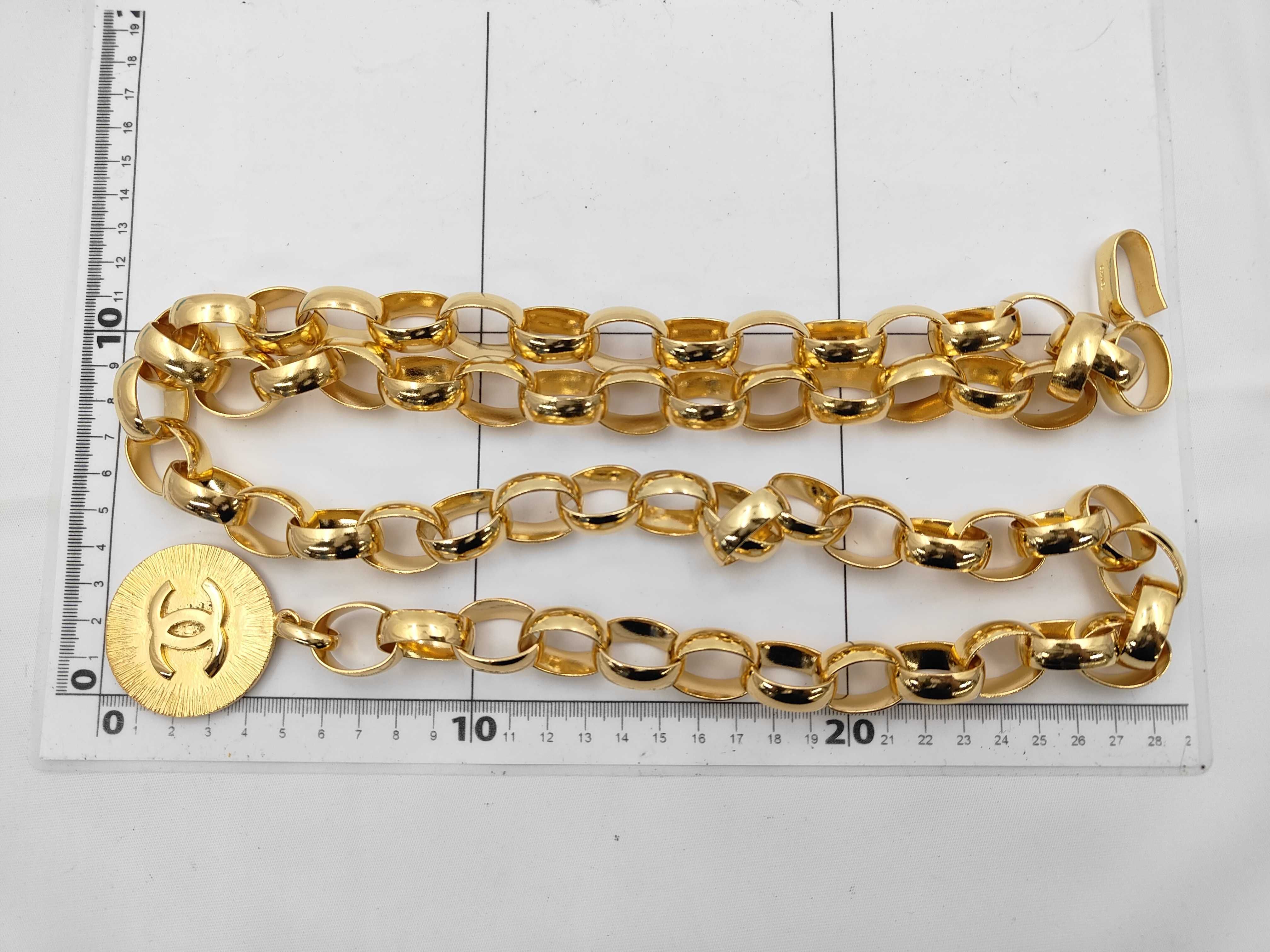 Coco Mark Chain Belt GP Gold Belt — view 6