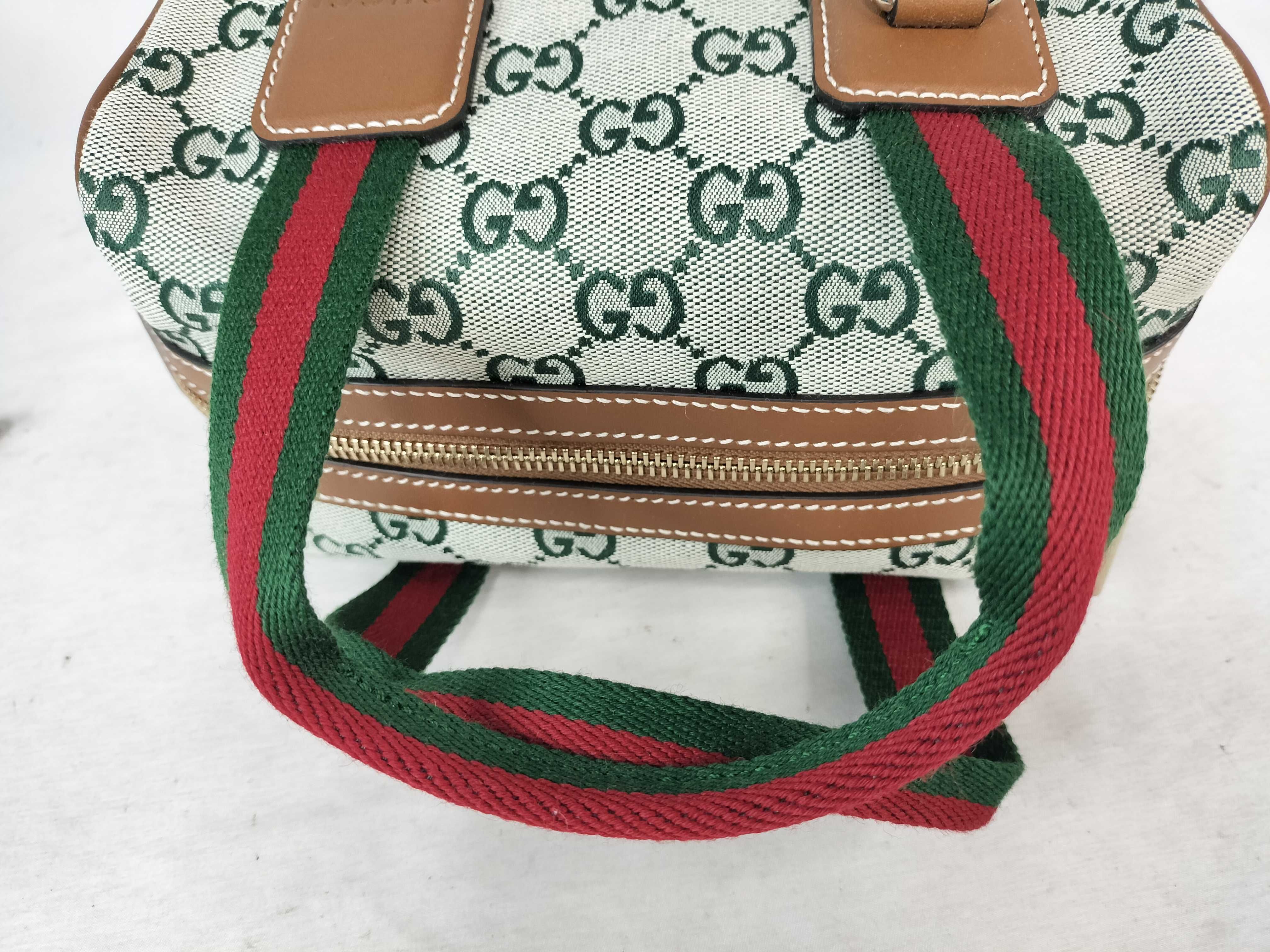 GG Unused 2-way Boston GG Canvas Handbag — view 3