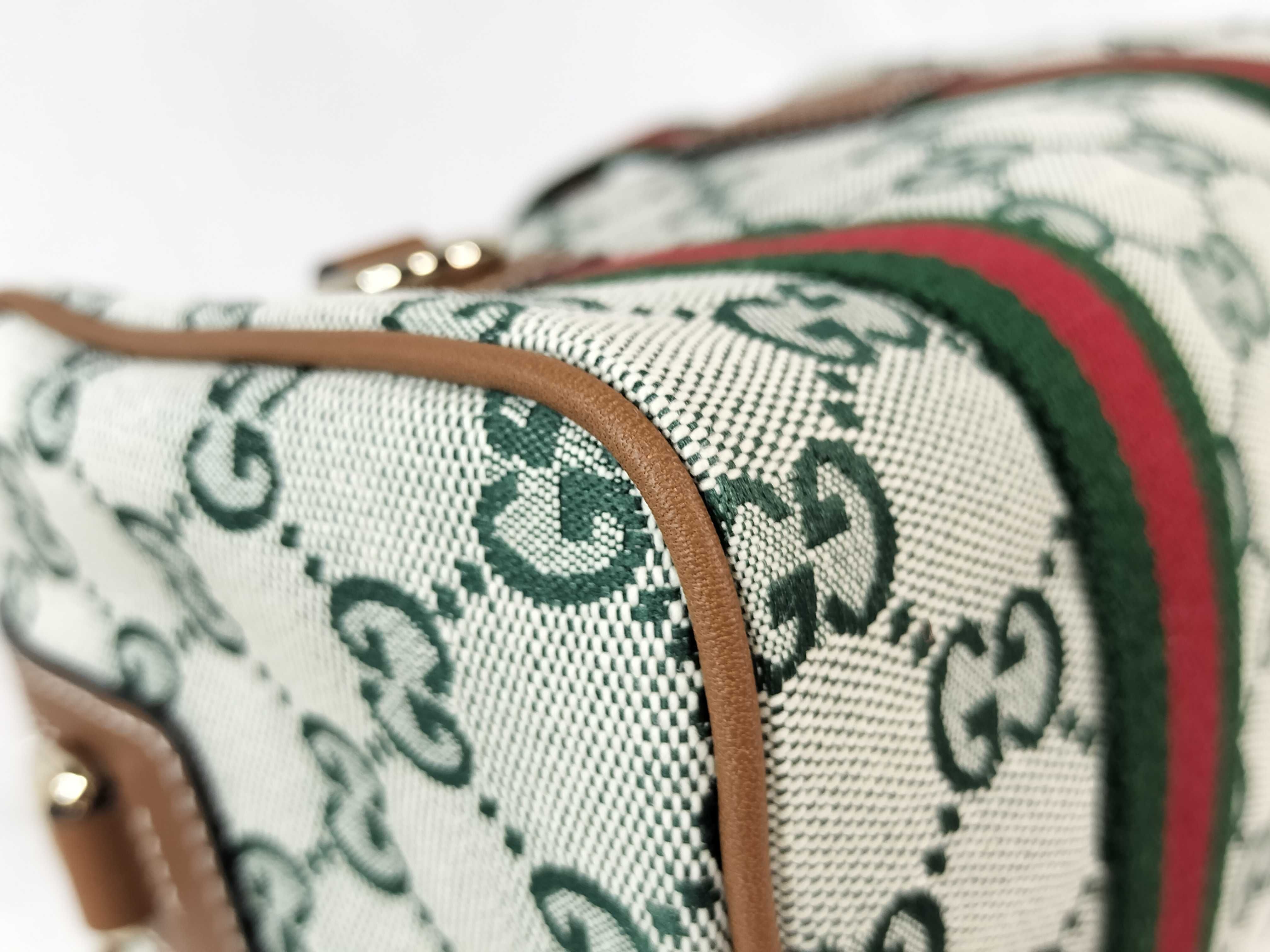 GG Unused 2-way Boston GG Canvas Handbag — view 7