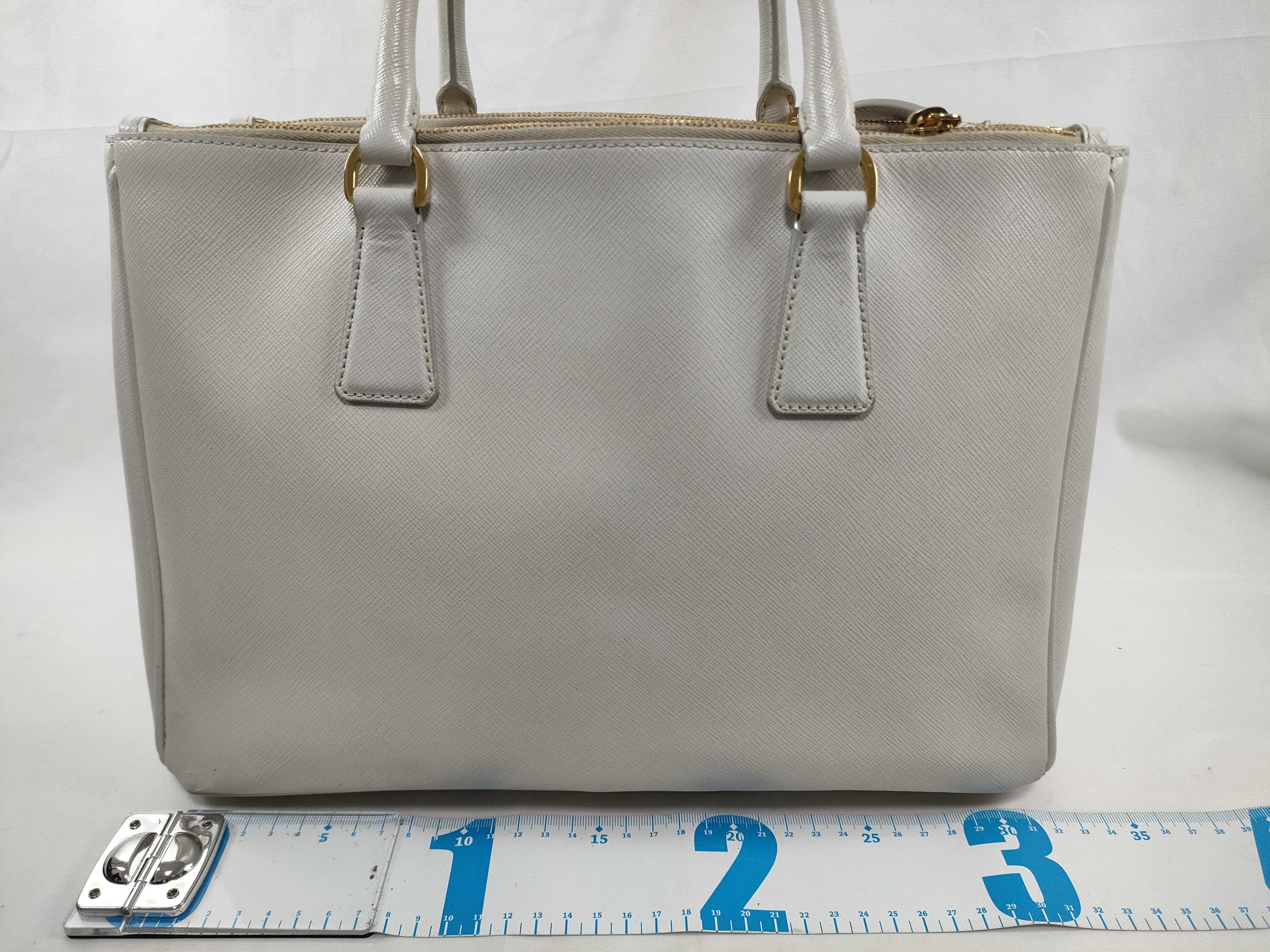 Galleria/2WAY/White/Saffiano Handbag — view 2