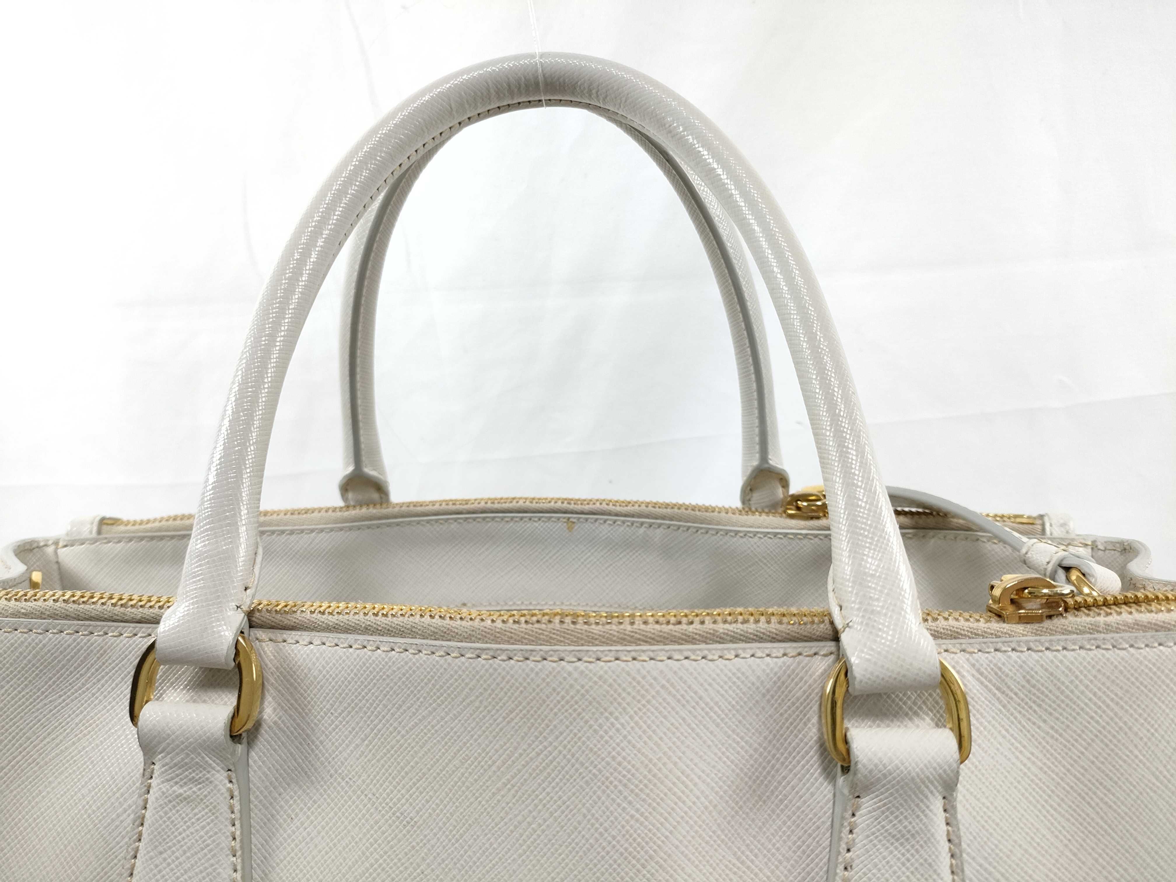 Galleria/2WAY/White/Saffiano Handbag — view 3