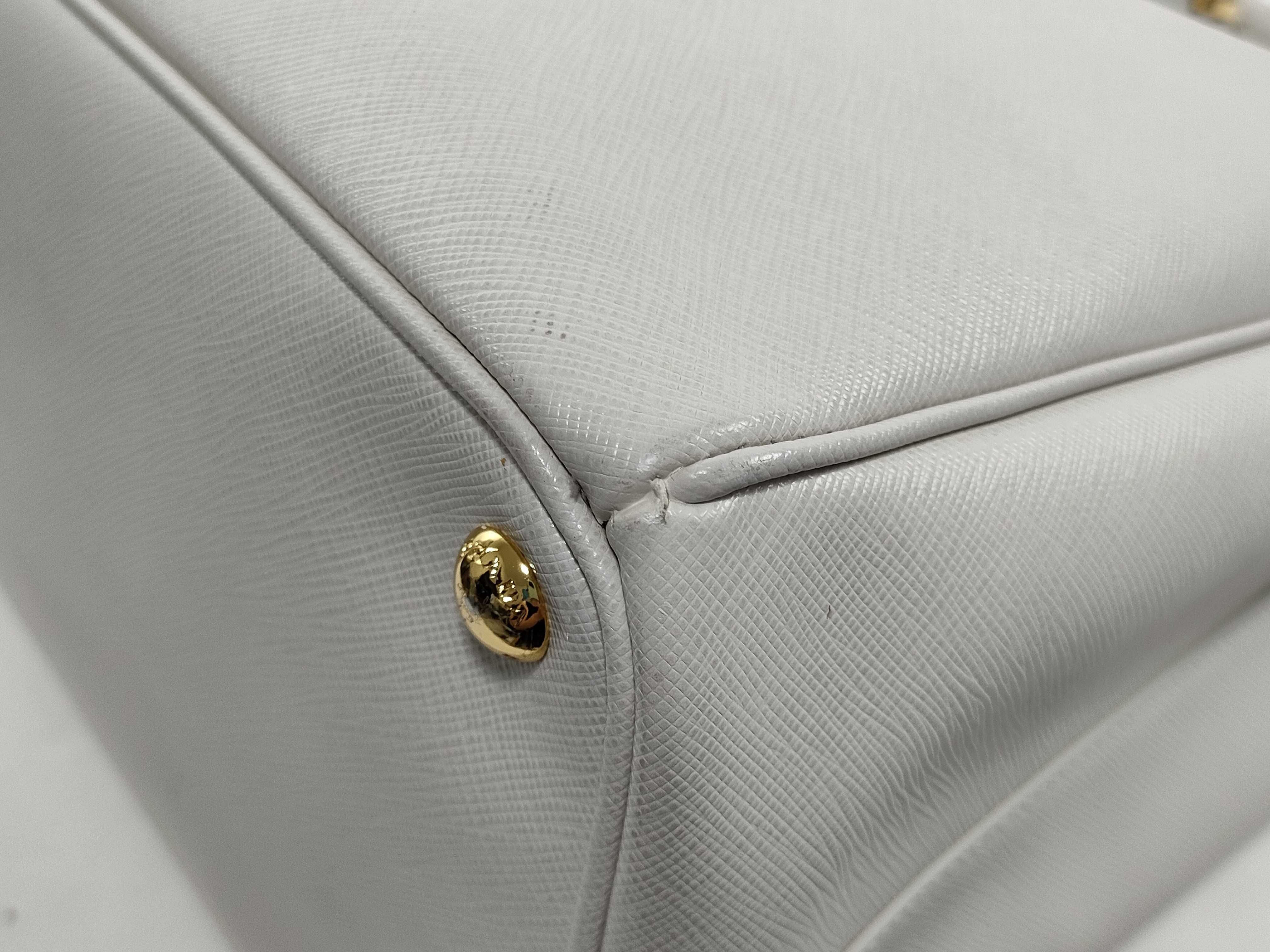 Galleria/2WAY/White/Saffiano Handbag — view 5