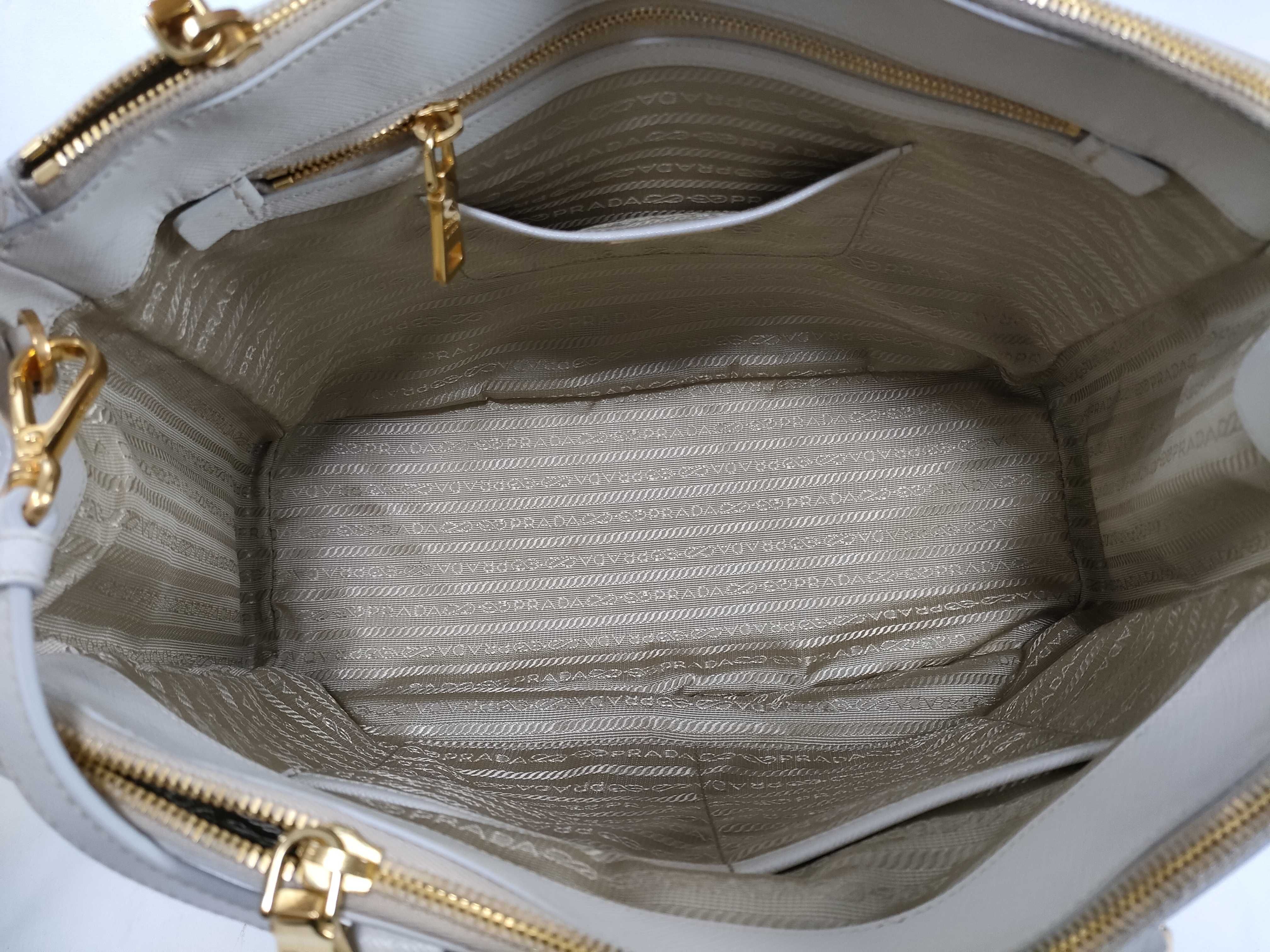 Galleria/2WAY/White/Saffiano Handbag — view 10