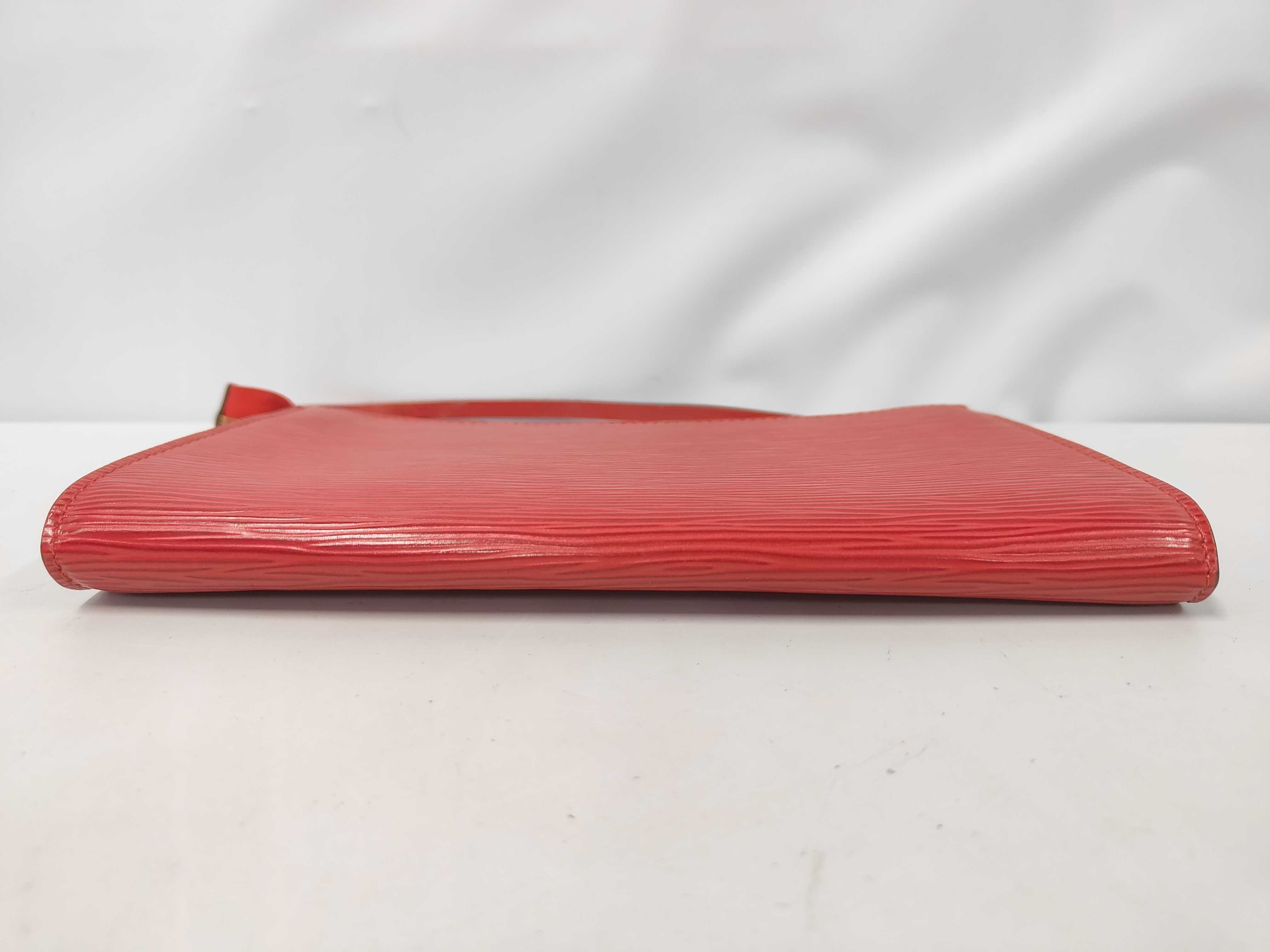 Epi Pochette Accessoires Castilian Red AR0918 Pouch — view 3