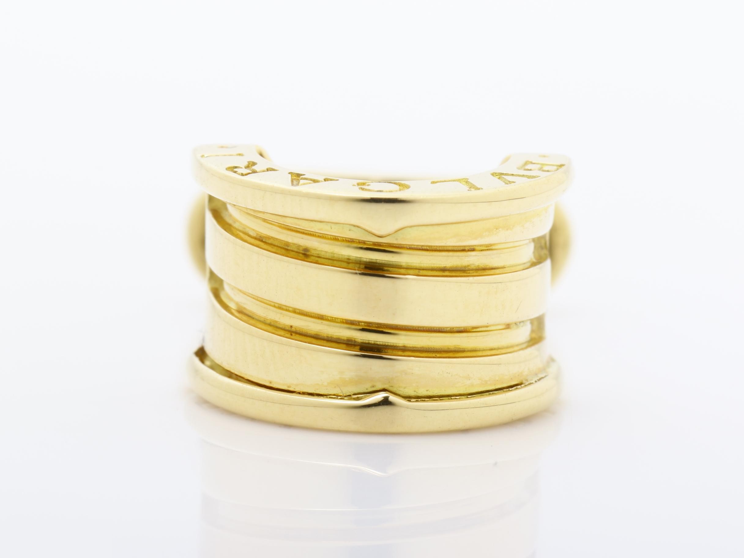 B.zero1 (precious metal) cufflinks, 750YG, 13g — view 2