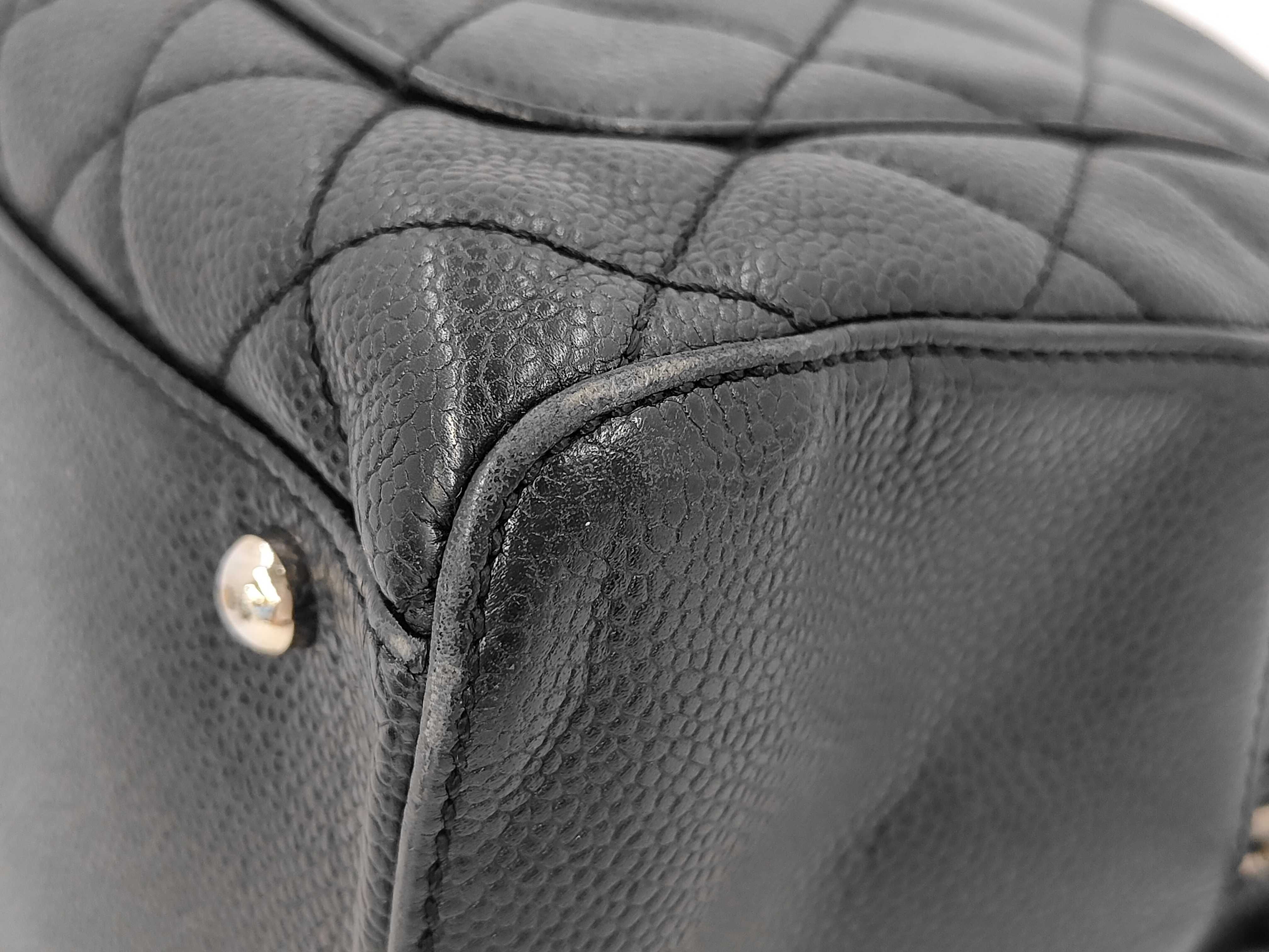 Matelassé Caviar Skin Handbag — view 3
