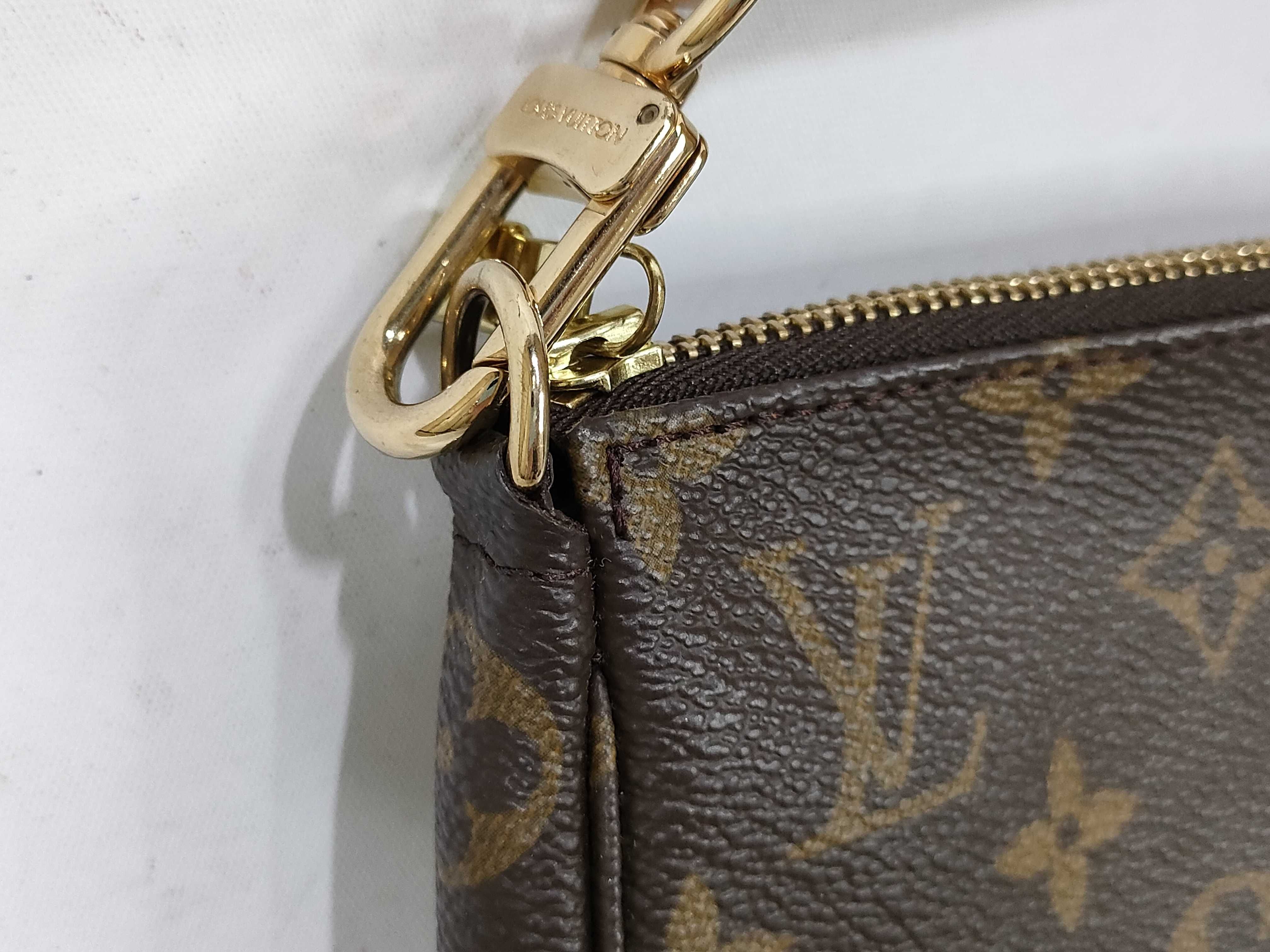 Monogram Accessoires Shoulder Bag with Stamp — view 5