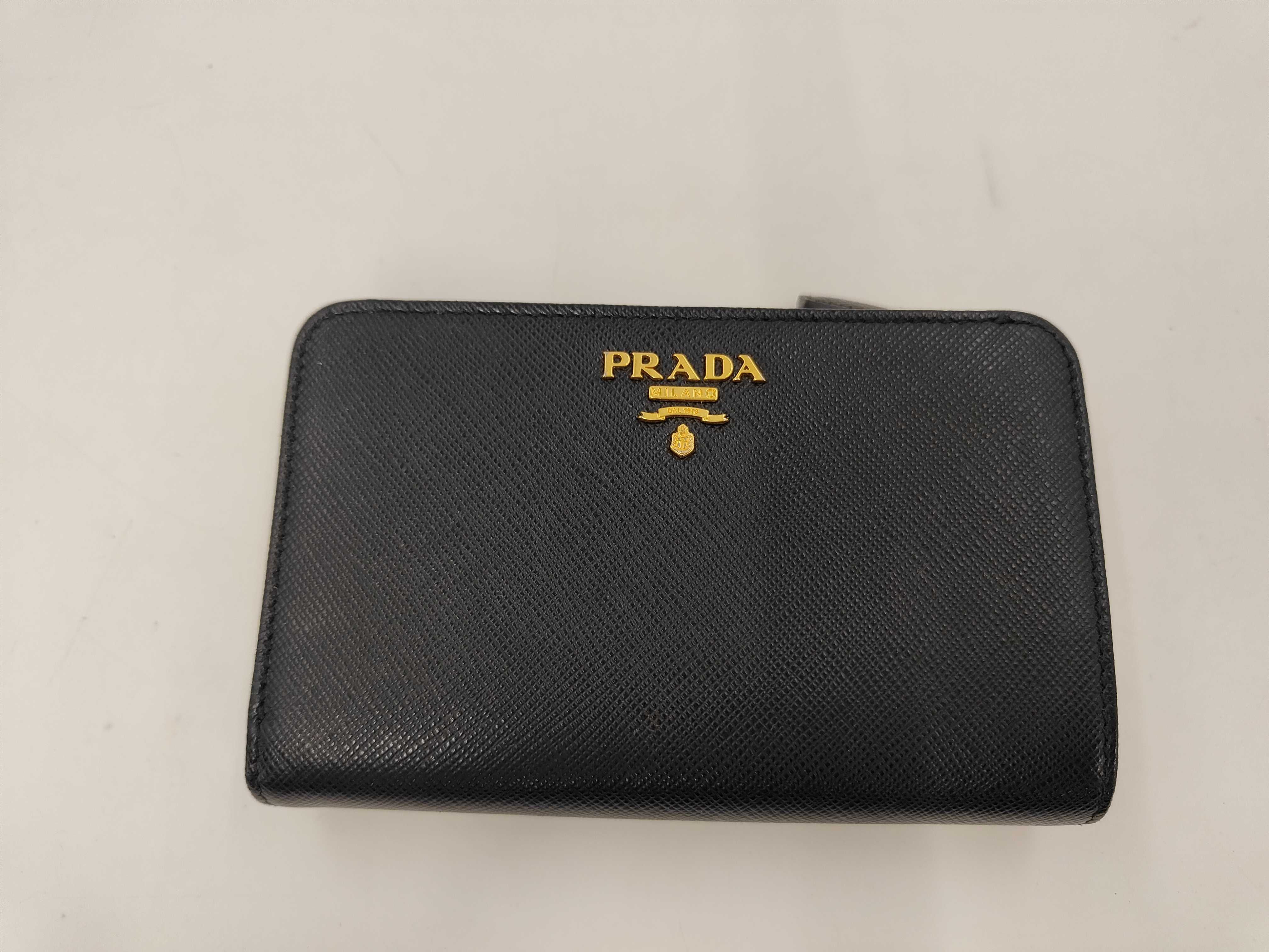 SLG SAFFIANO 1ML225 COMPACT WALLET BLACK Wallet