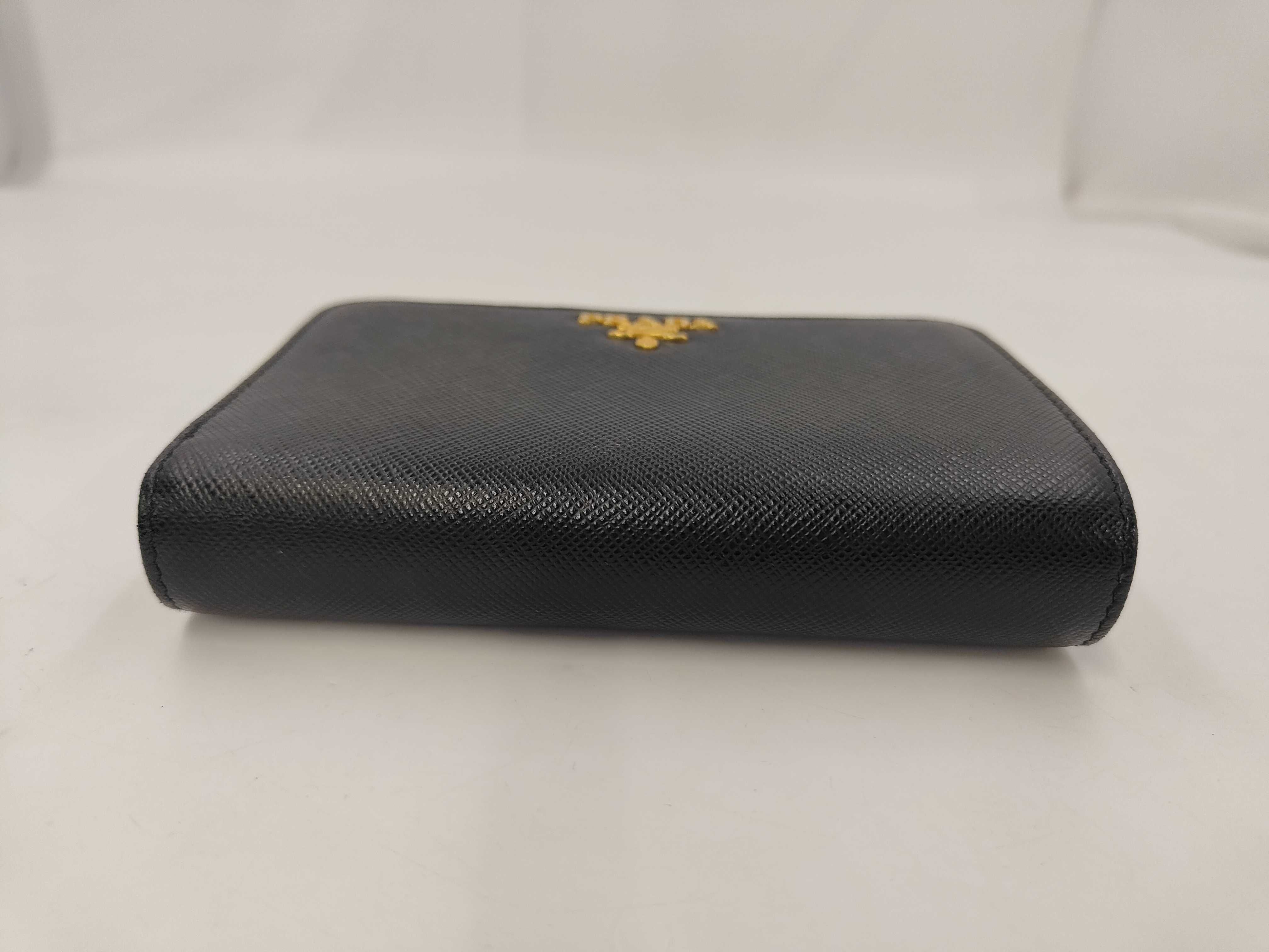SLG SAFFIANO 1ML225 COMPACT WALLET BLACK Wallet — view 3