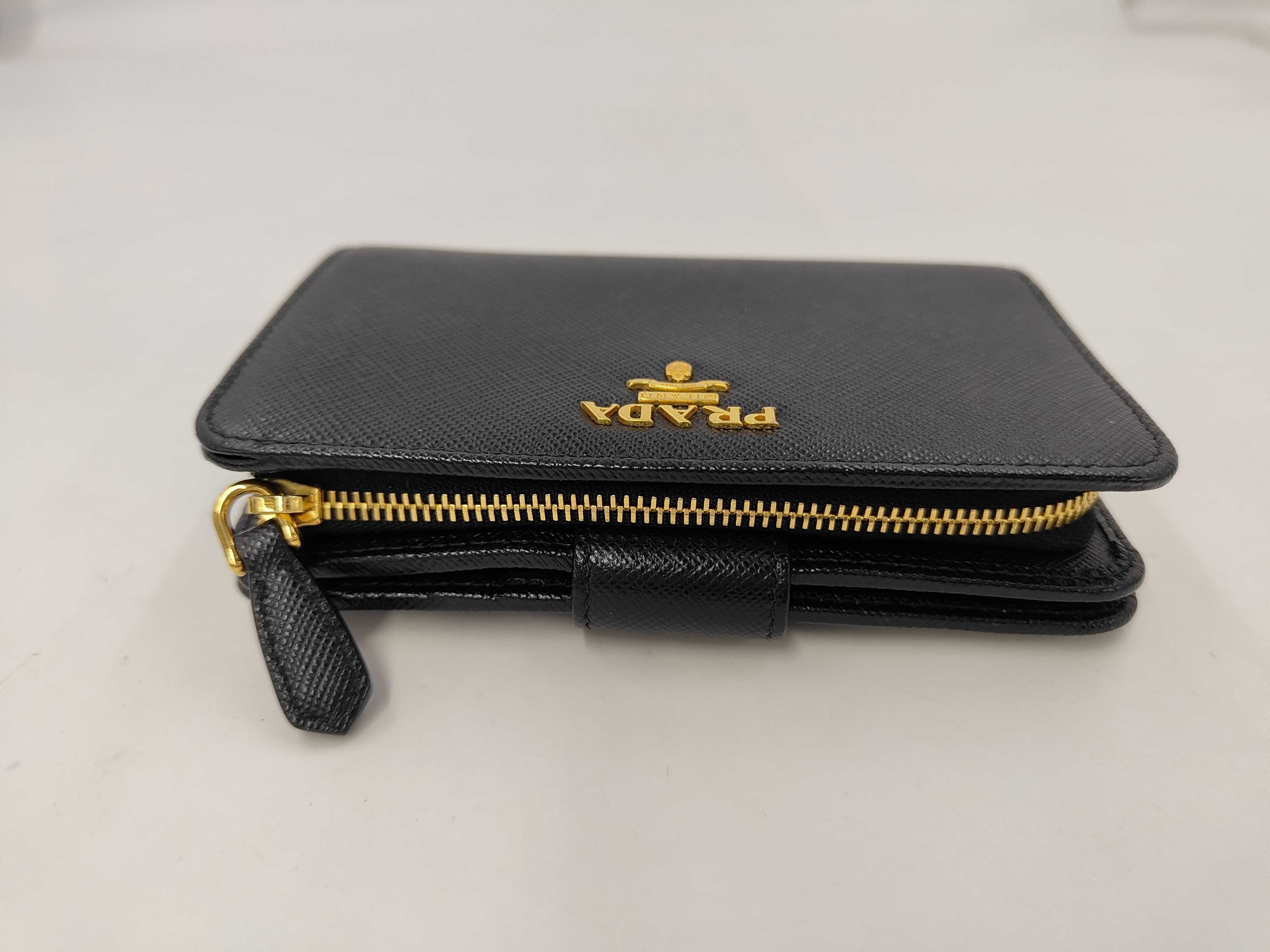 SLG SAFFIANO 1ML225 COMPACT WALLET BLACK Wallet — view 5
