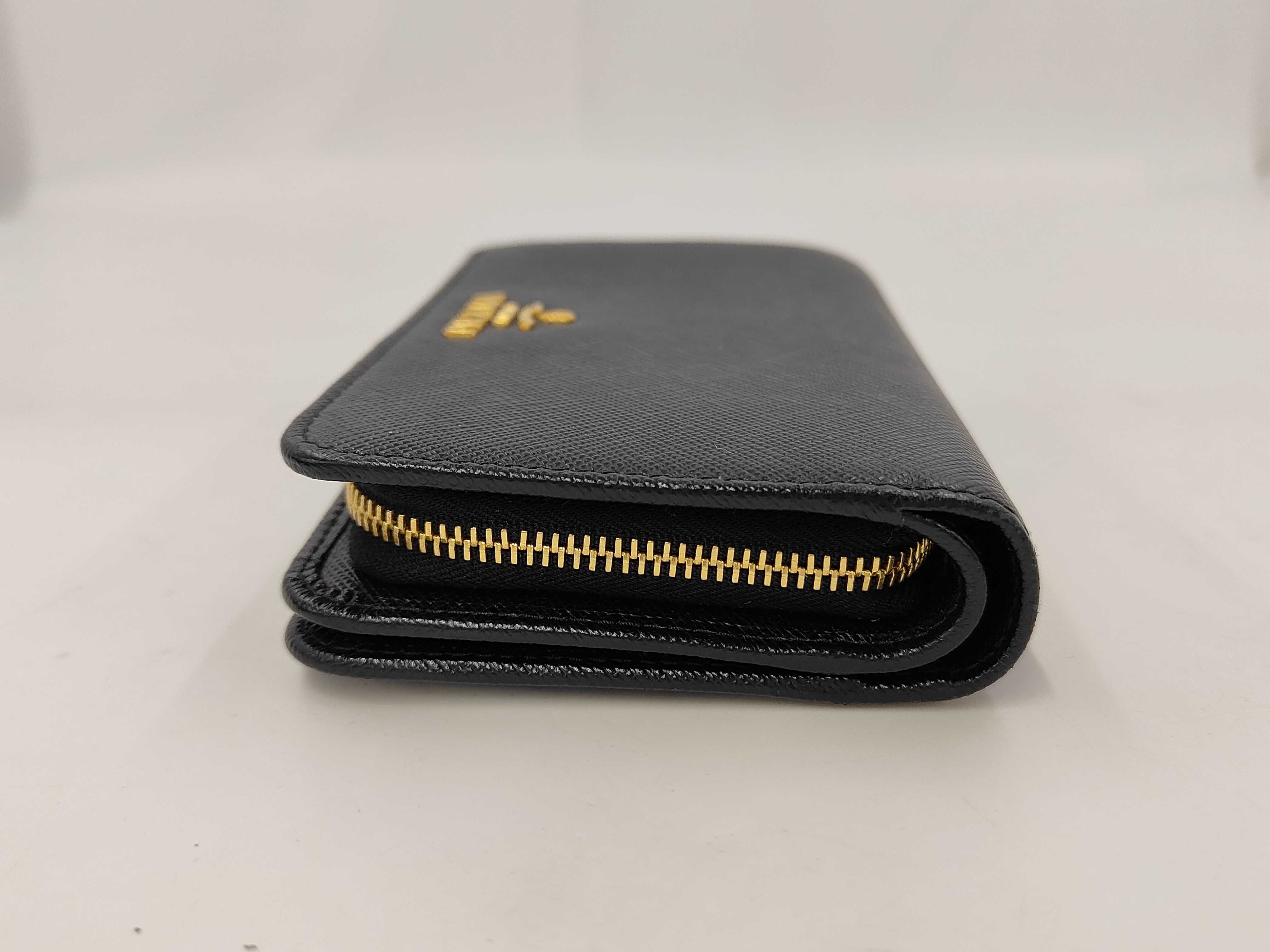 SLG SAFFIANO 1ML225 COMPACT WALLET BLACK Wallet — view 6