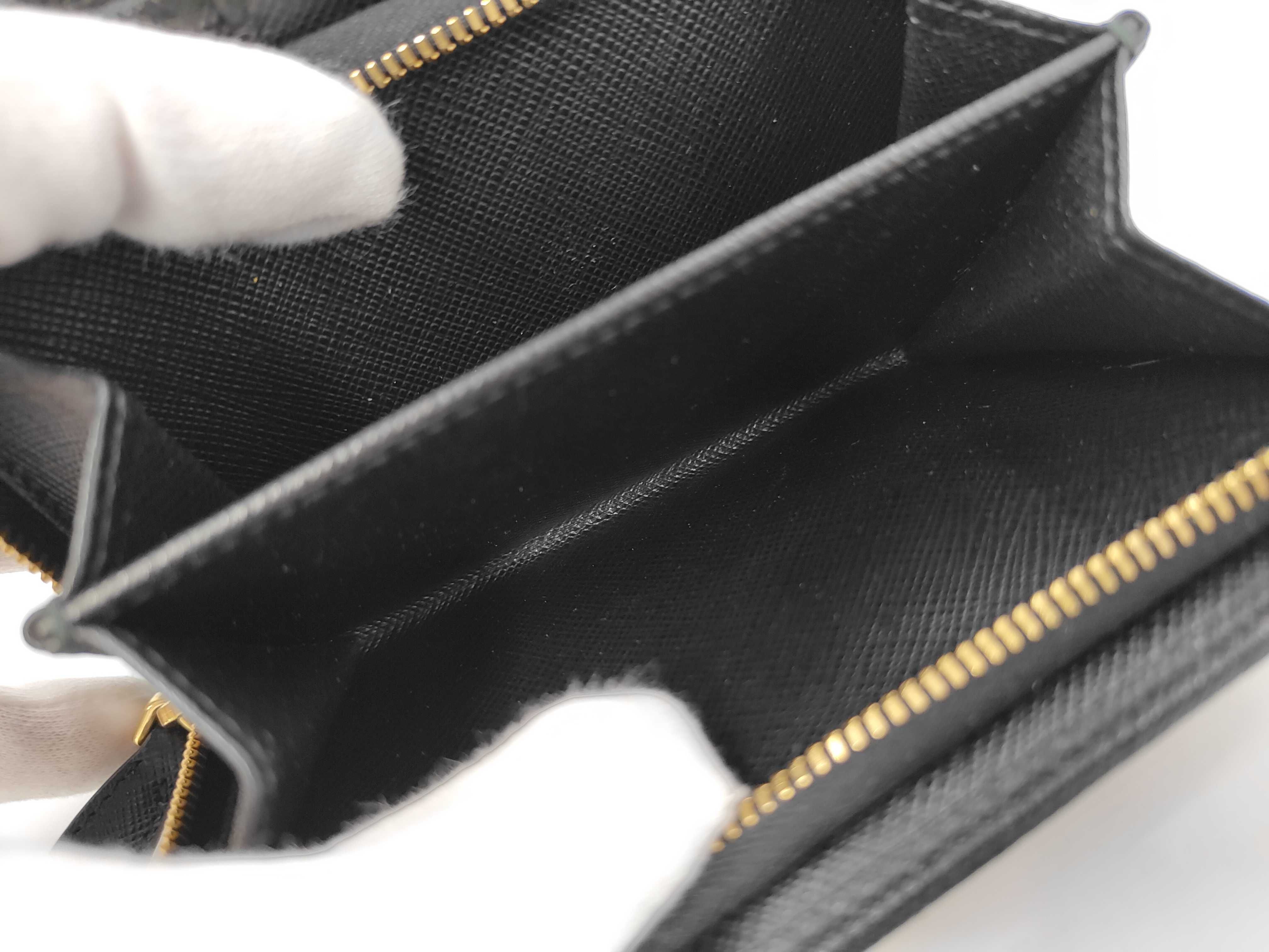 SLG SAFFIANO 1ML225 COMPACT WALLET BLACK Wallet — view 8