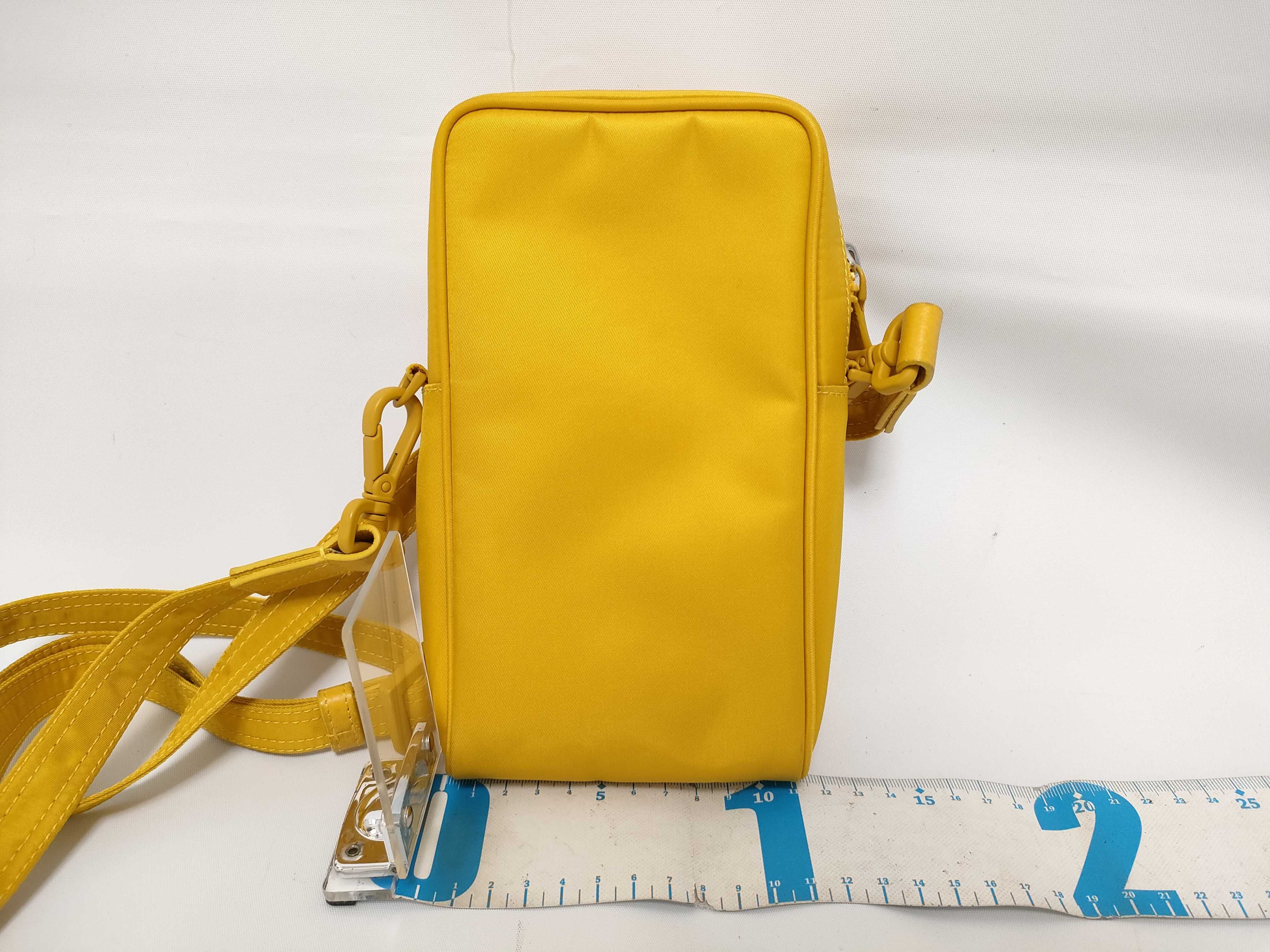 Baguette Phone Pouch, Nylon, Yellow Pouch — view 2