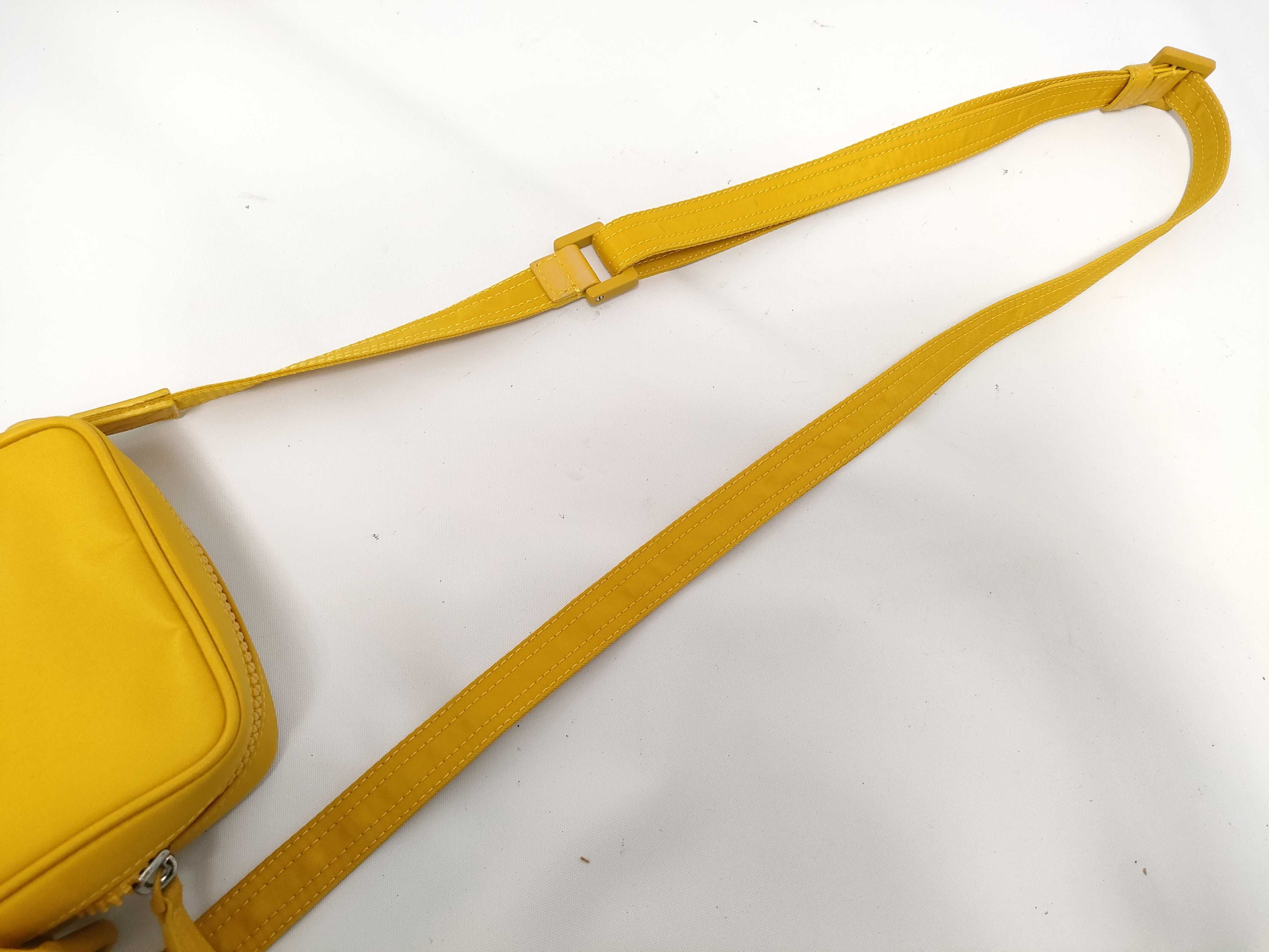 Baguette Phone Pouch, Nylon, Yellow Pouch — view 5