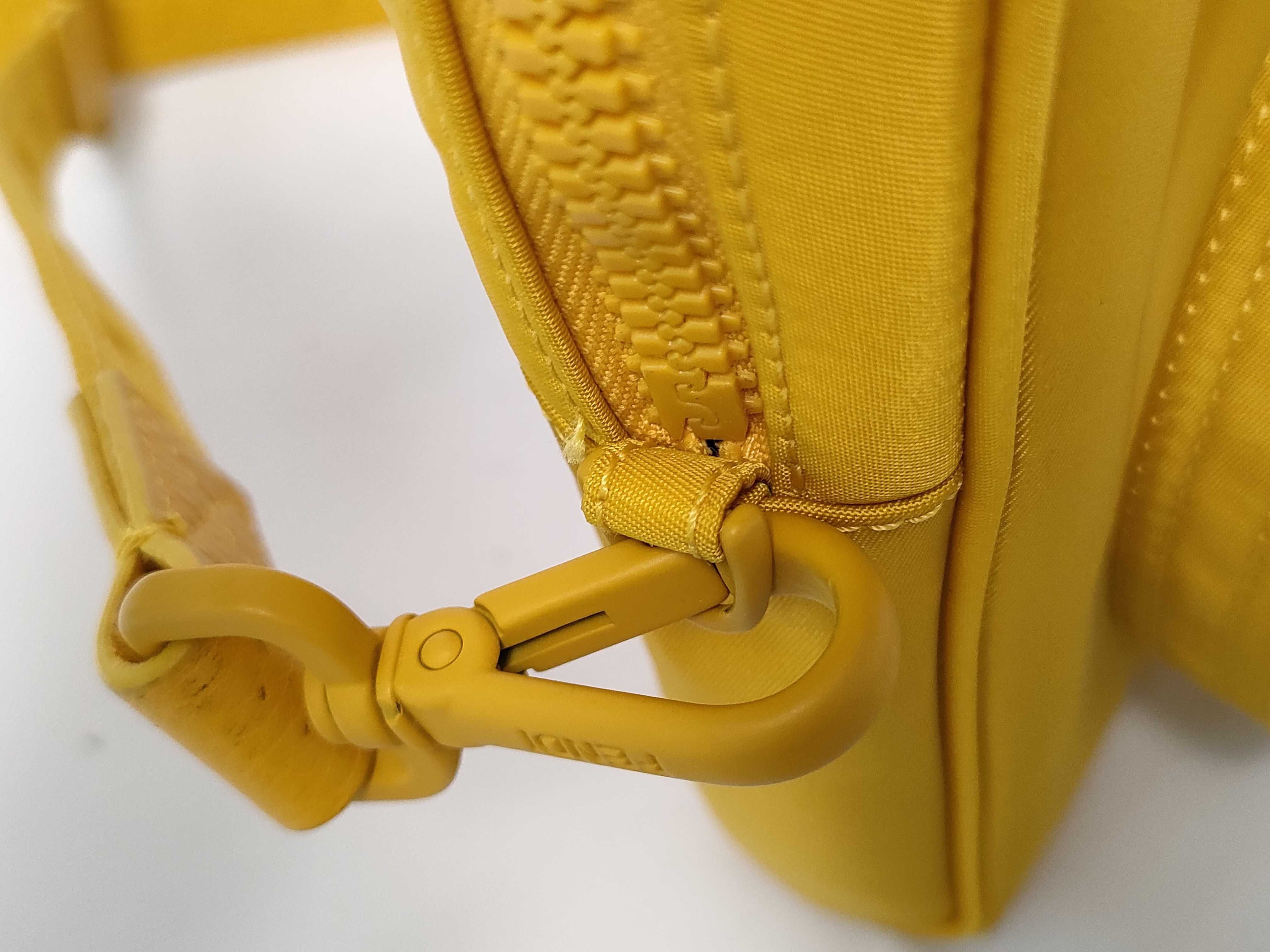 Baguette Phone Pouch, Nylon, Yellow Pouch — view 8