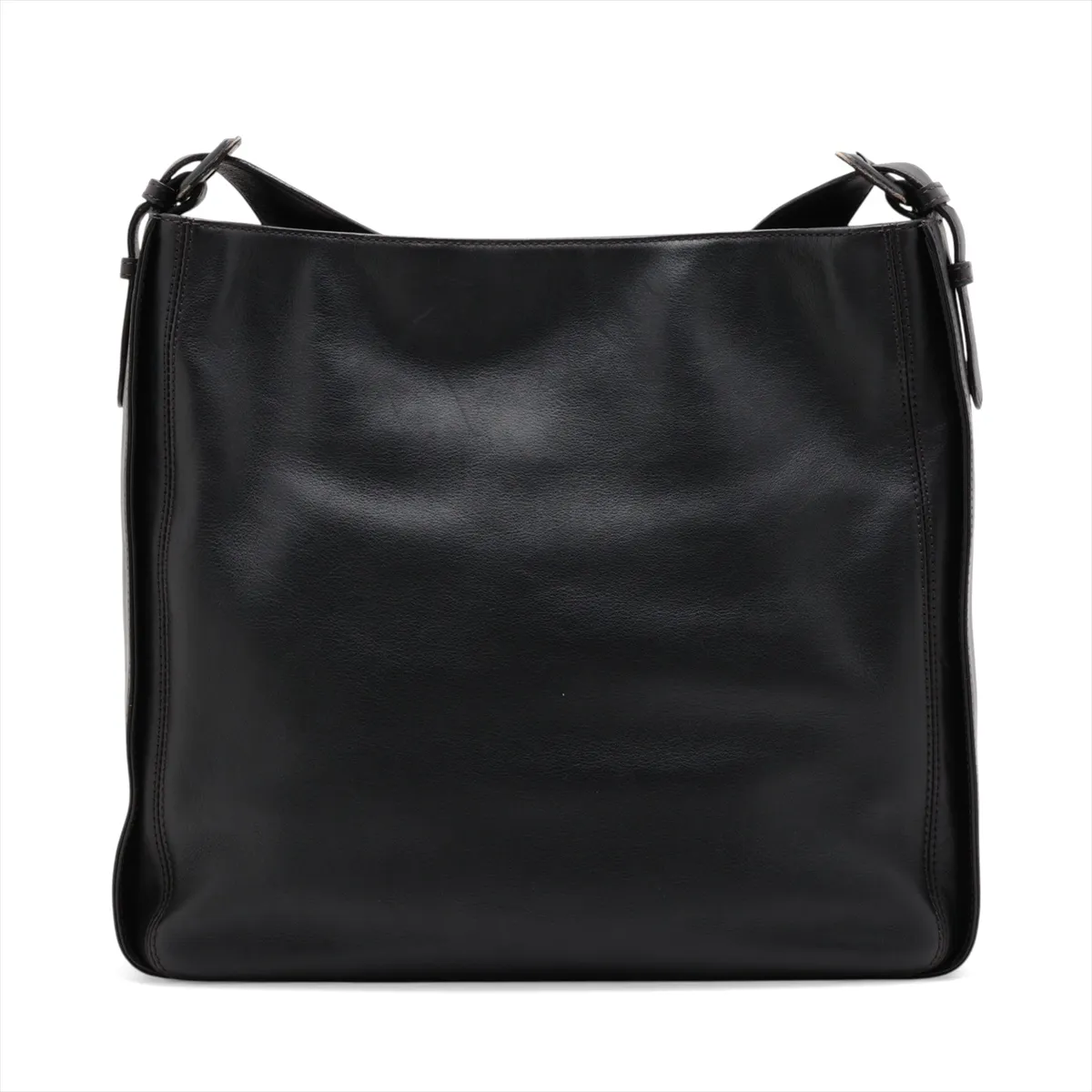 Coco Mark Lambskin Shoulder Bag, Black with Black Hardware, Item No. 5788990 (Serial Number 5) — view 2