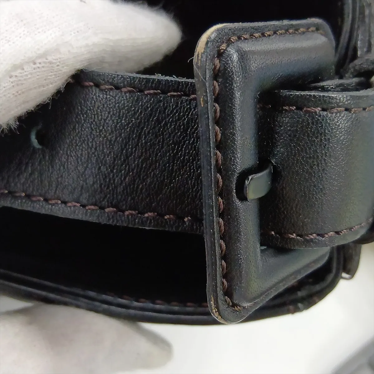 Coco Mark Lambskin Shoulder Bag, Black with Black Hardware, Item No. 5788990 (Serial Number 5) — view 11