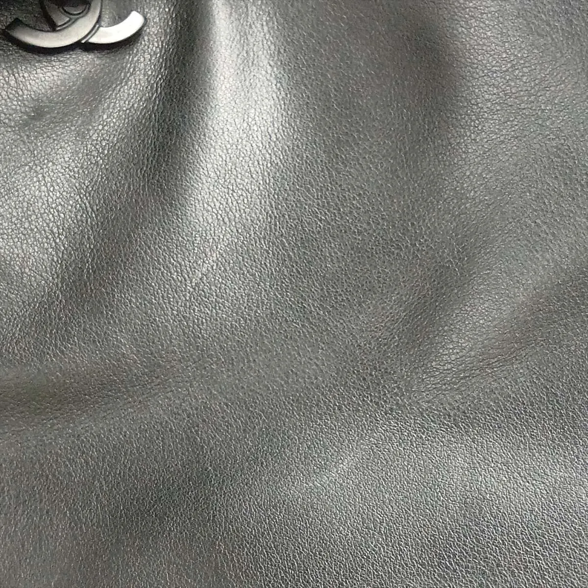 Coco Mark Lambskin Shoulder Bag, Black with Black Hardware, Item No. 5788990 (Serial Number 5) — view 13