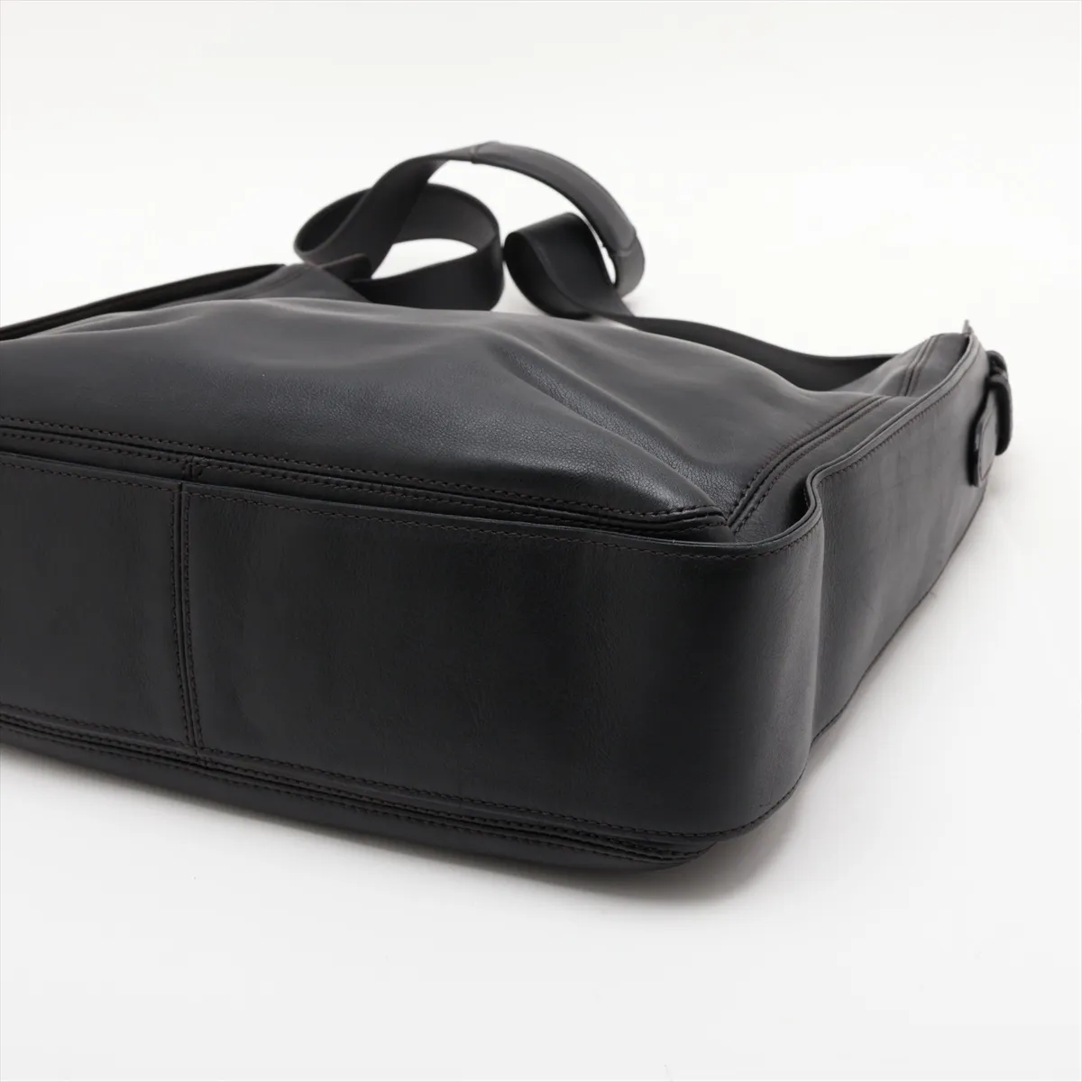 Coco Mark Lambskin Shoulder Bag, Black with Black Hardware, Item No. 5788990 (Serial Number 5) — view 3