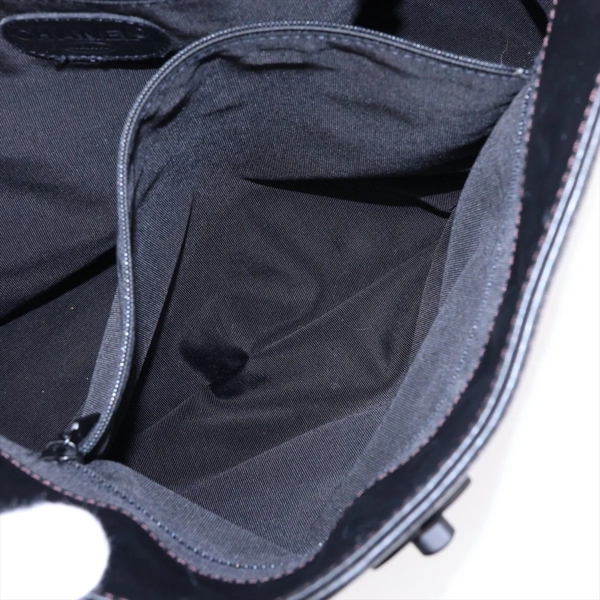 Coco Mark Lambskin Shoulder Bag, Black with Black Hardware, Item No. 5788990 (Serial Number 5) — view 8