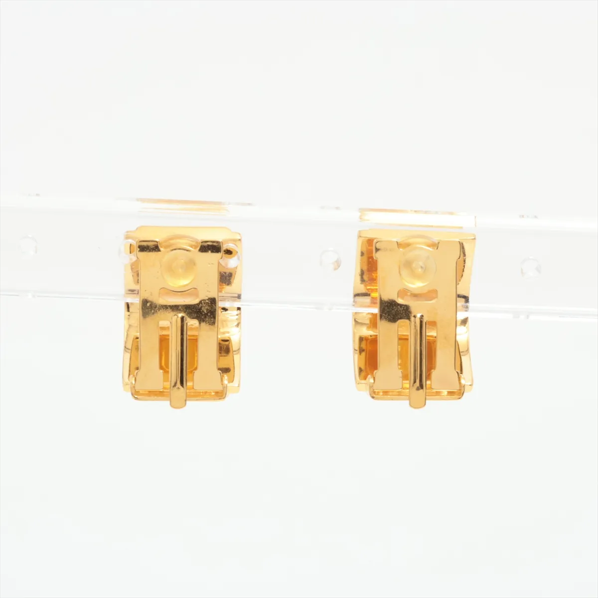Enamel Earrings (for both ears) GP Gold — view 3