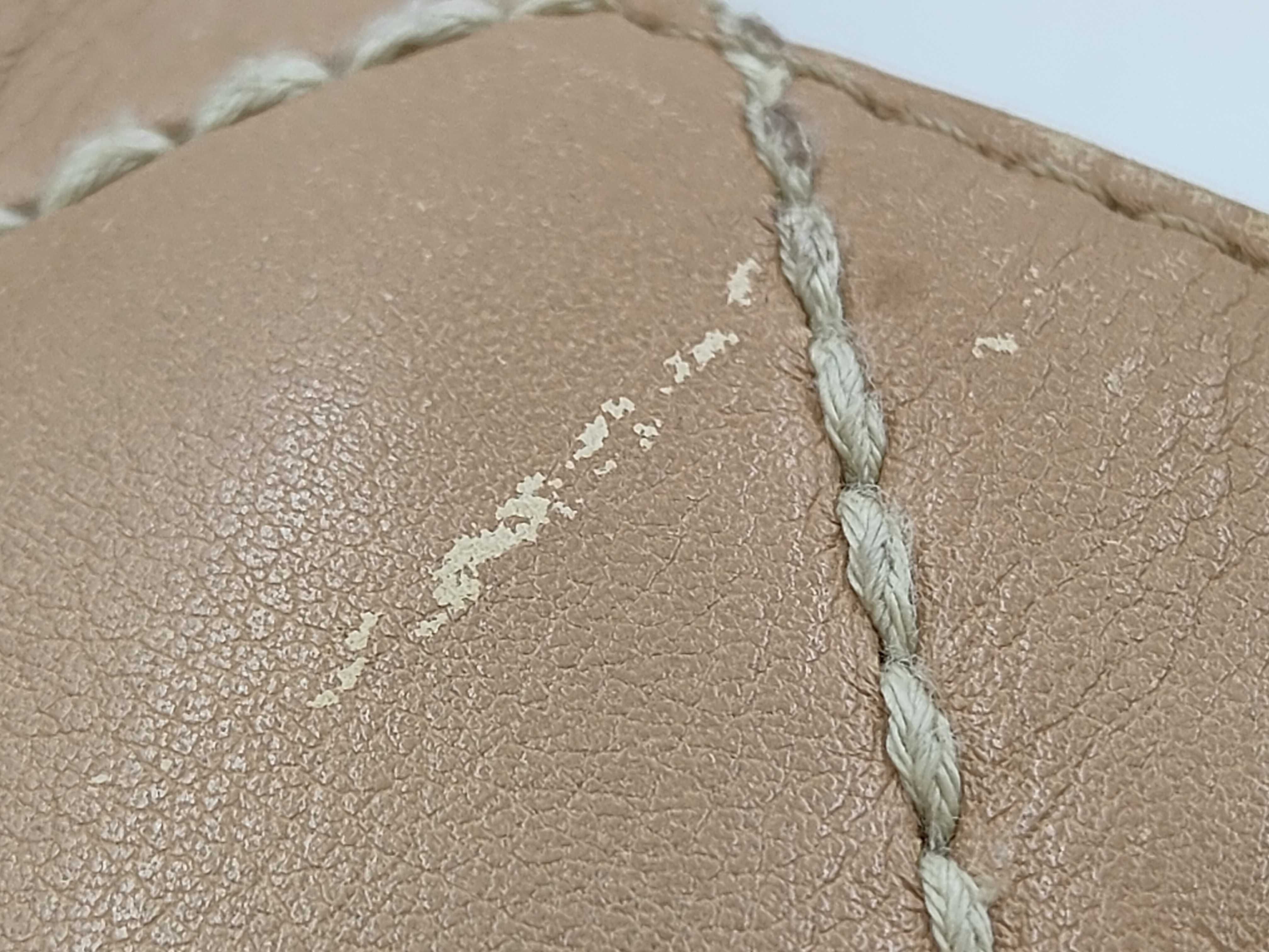 Wild Stitch Leather Tote Bag, Beige, Gold Hardware, Serial Number 7-series, 7950562 (Tote Bag) — view 13